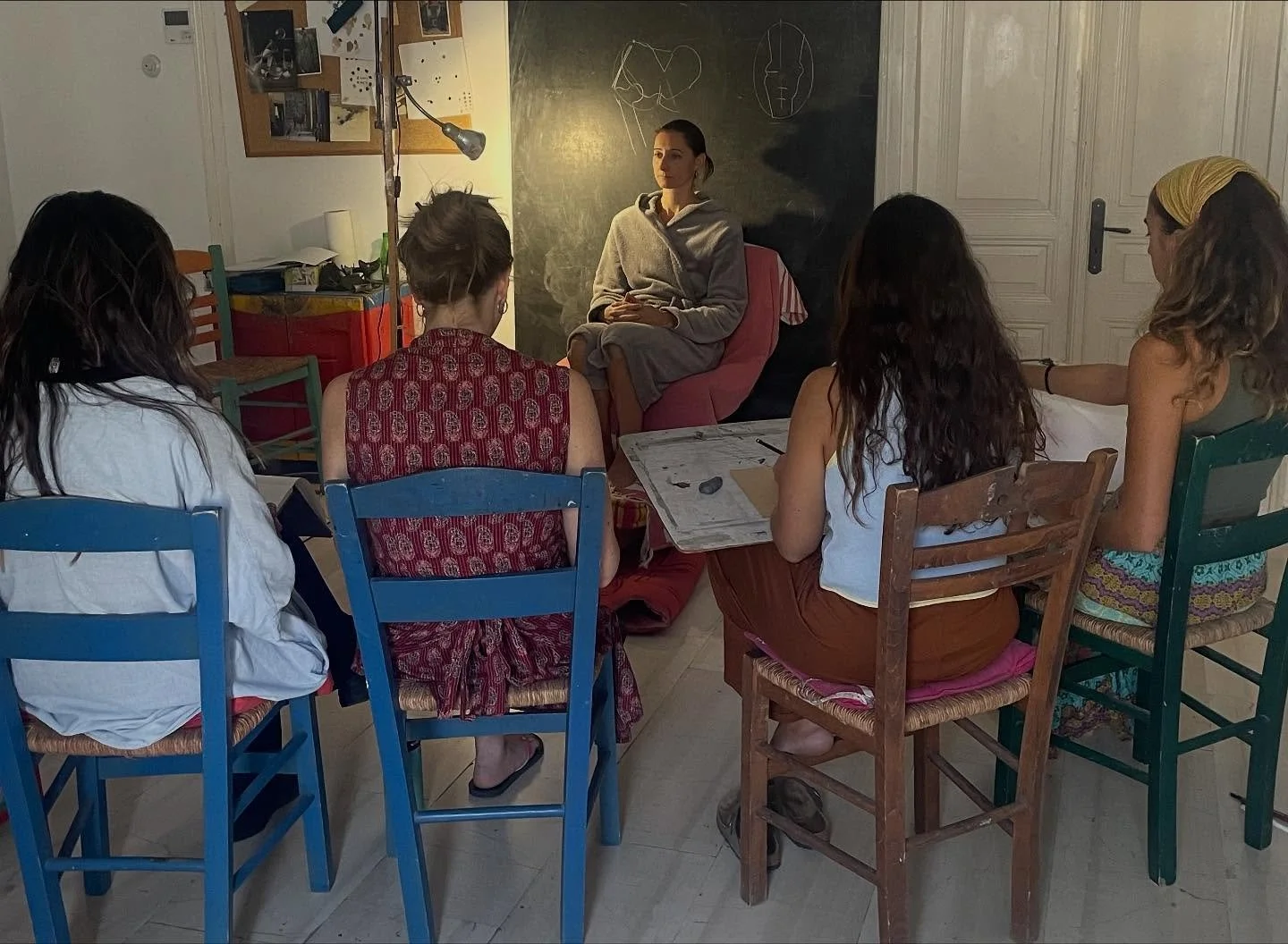 Scenes from the figure drawing intensive and the oil painting workshop.  Both of these classes are happening again in the spring.  Check out our website for more information.  Learn to draw and paint and go home with skills you can put to use in your