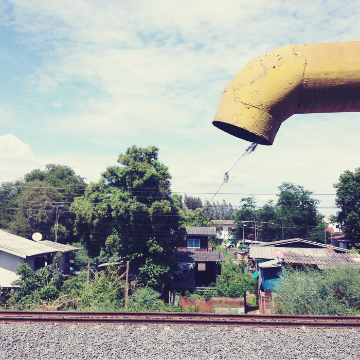 Shot out of a moving train, Thailand 2014 © Miri Berlin Photography