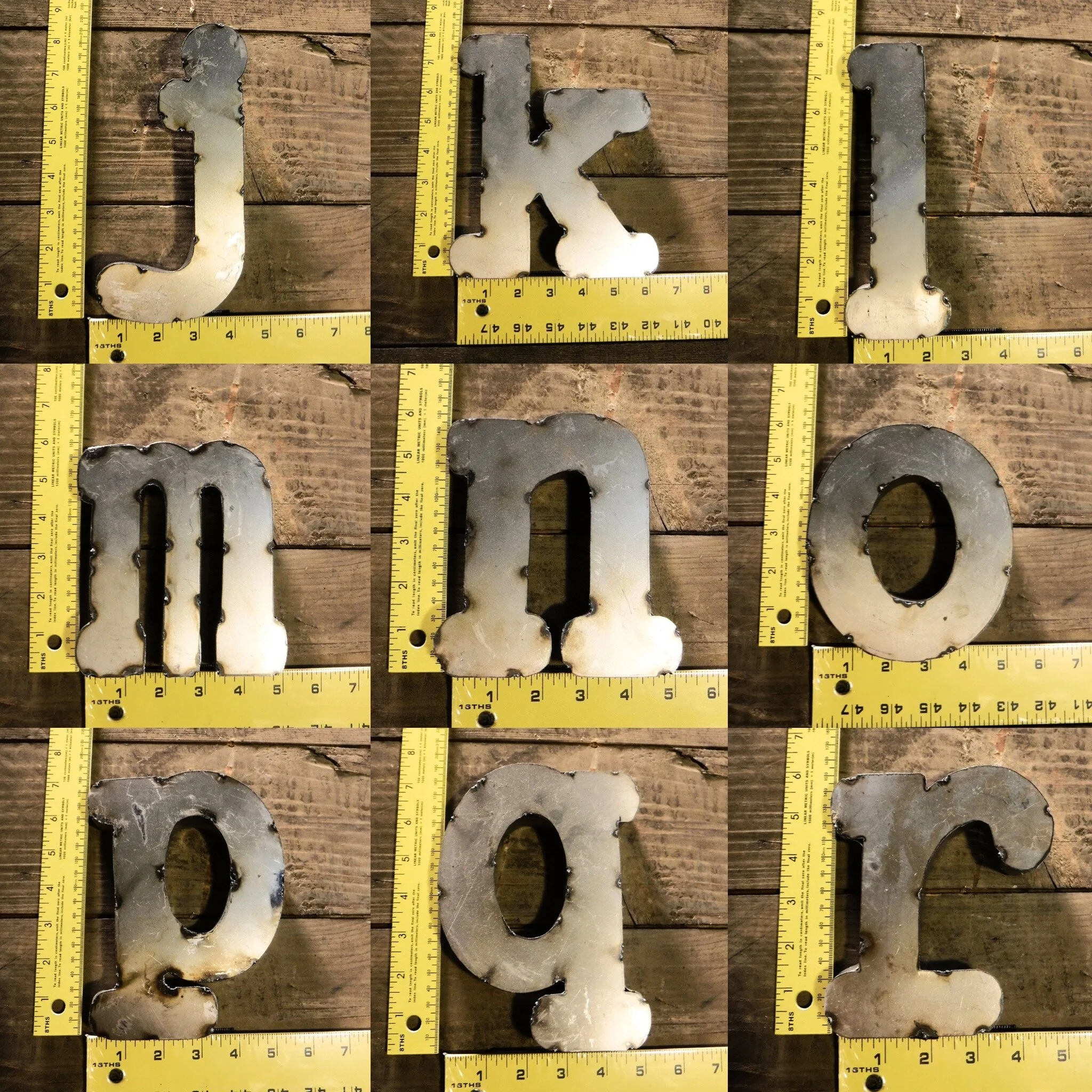 Type Writer Font: Lower Case 5”