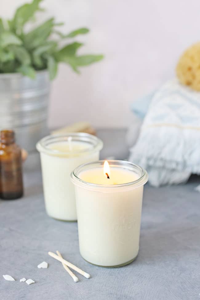  DIY Massage Candles from Hello Glow. 