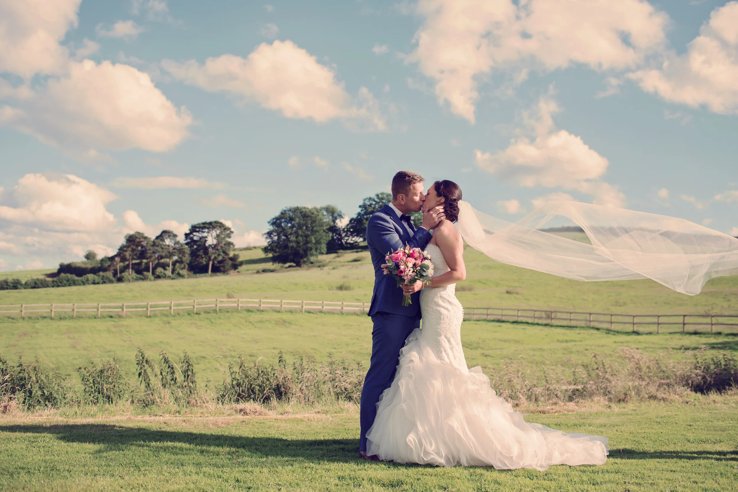 Lyde Court Wedding Hereford: Michael & Carissa