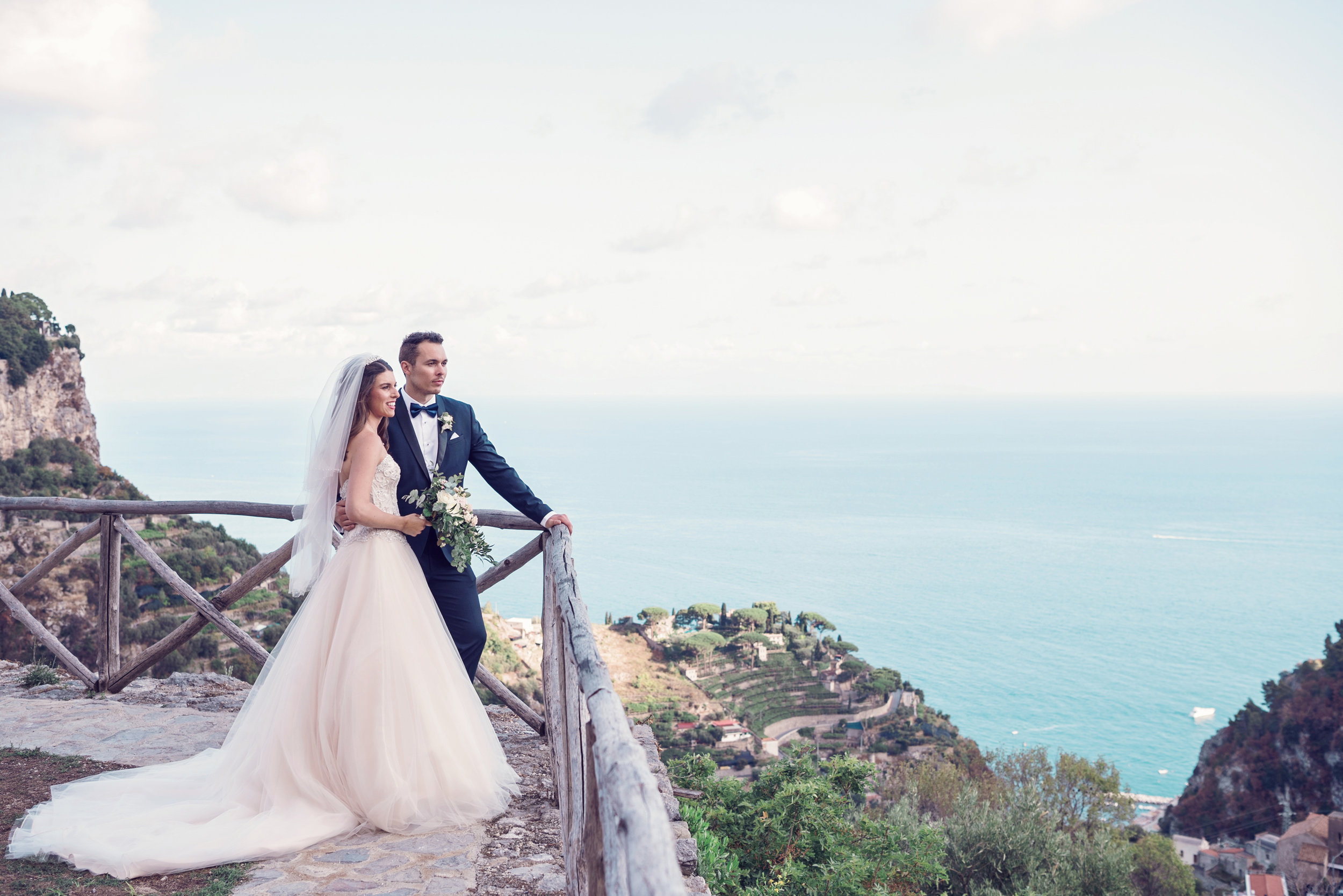 Amalfi Coast, Destination Wedding - Jassmine & Jeff
