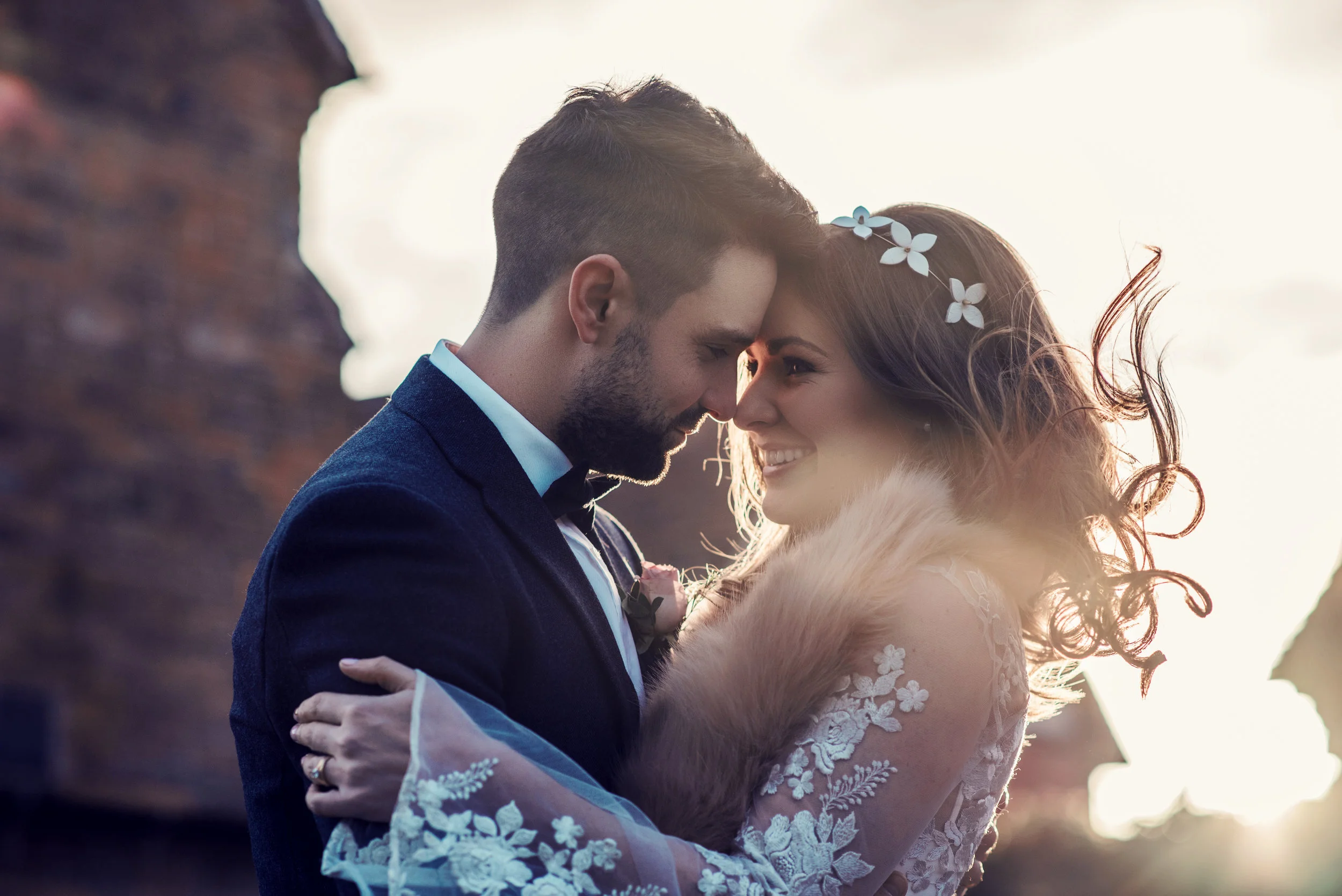 Curradine Barns Winter Wedding - Ellie & Rob