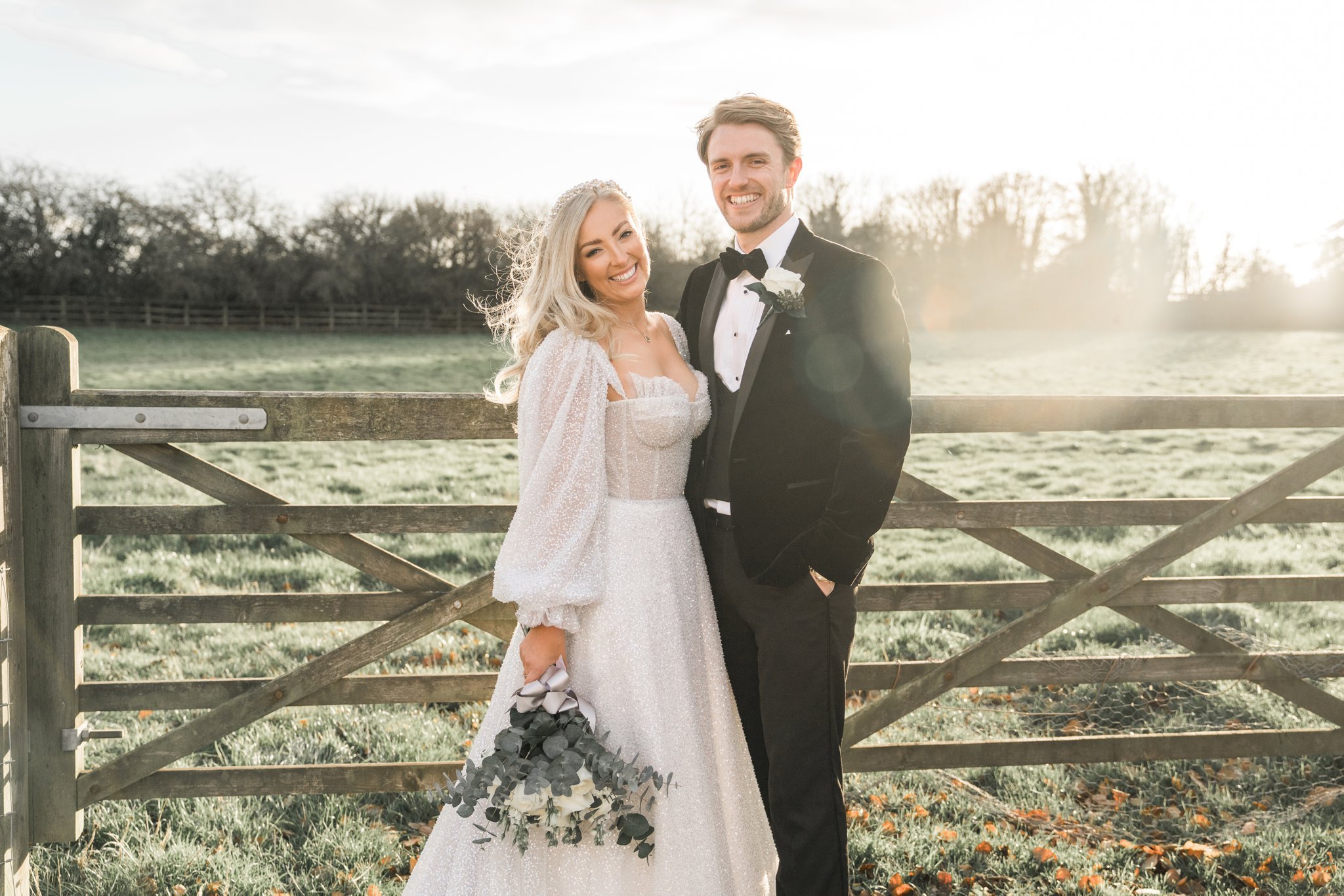 One couple, two weddings. 