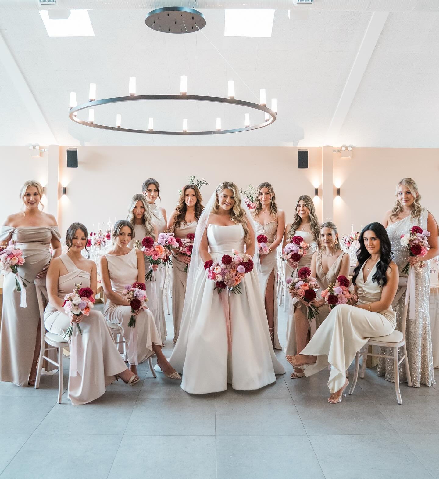 How many bridesmaids have you got?

11&hellip;

(Pause) - okay. 👆🏻