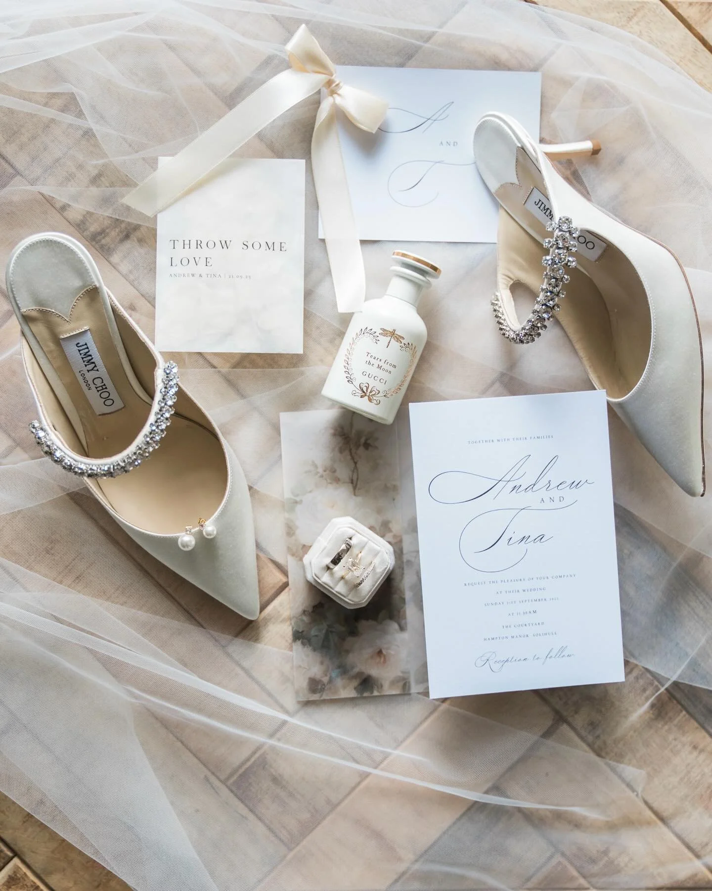 Andrew &amp; Tina&rsquo;s intimate wedding at @hamptonmanorweddings ✨

Stunning attention to detail.