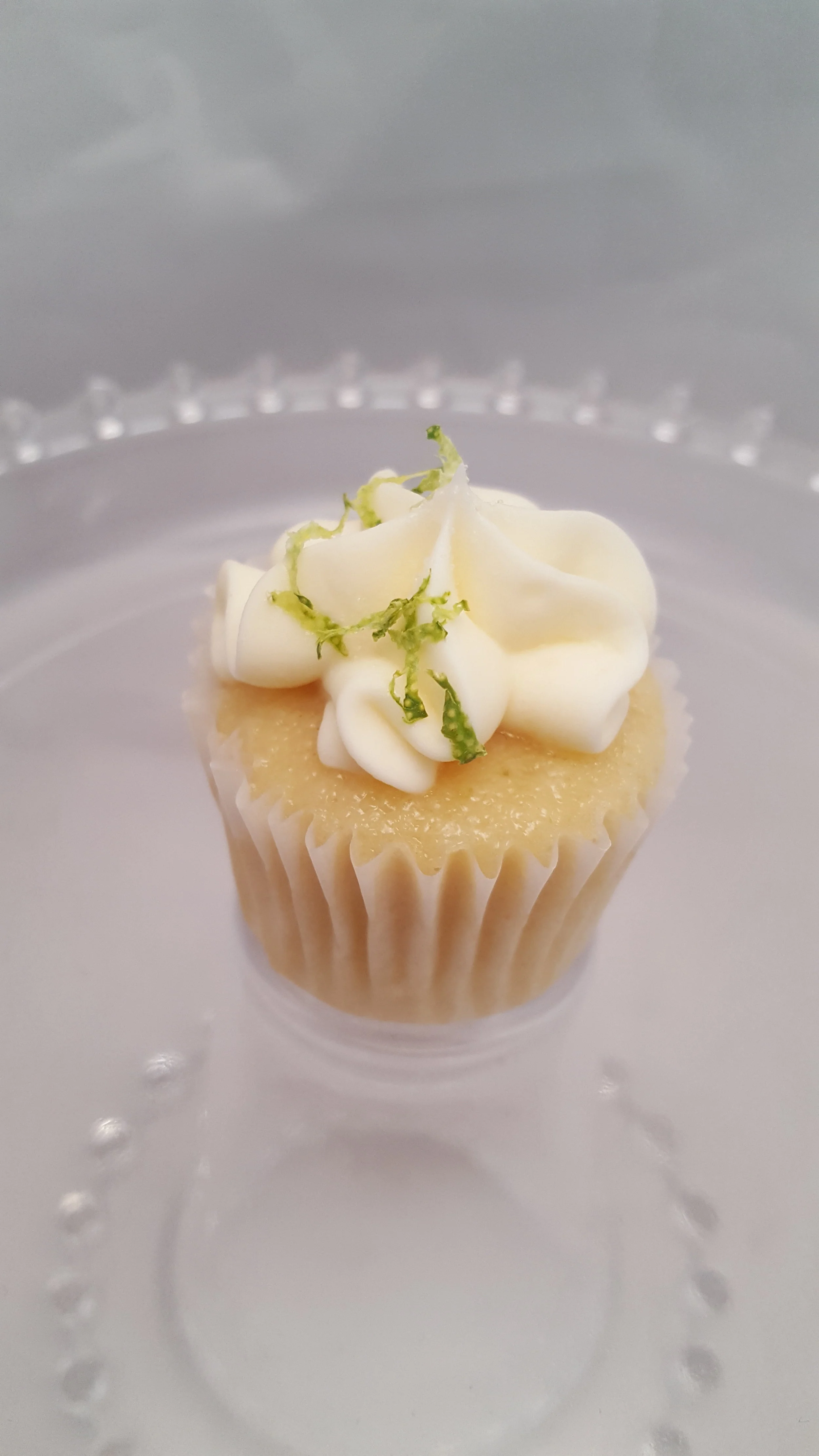 Margarita cupcake with tequila buttercream