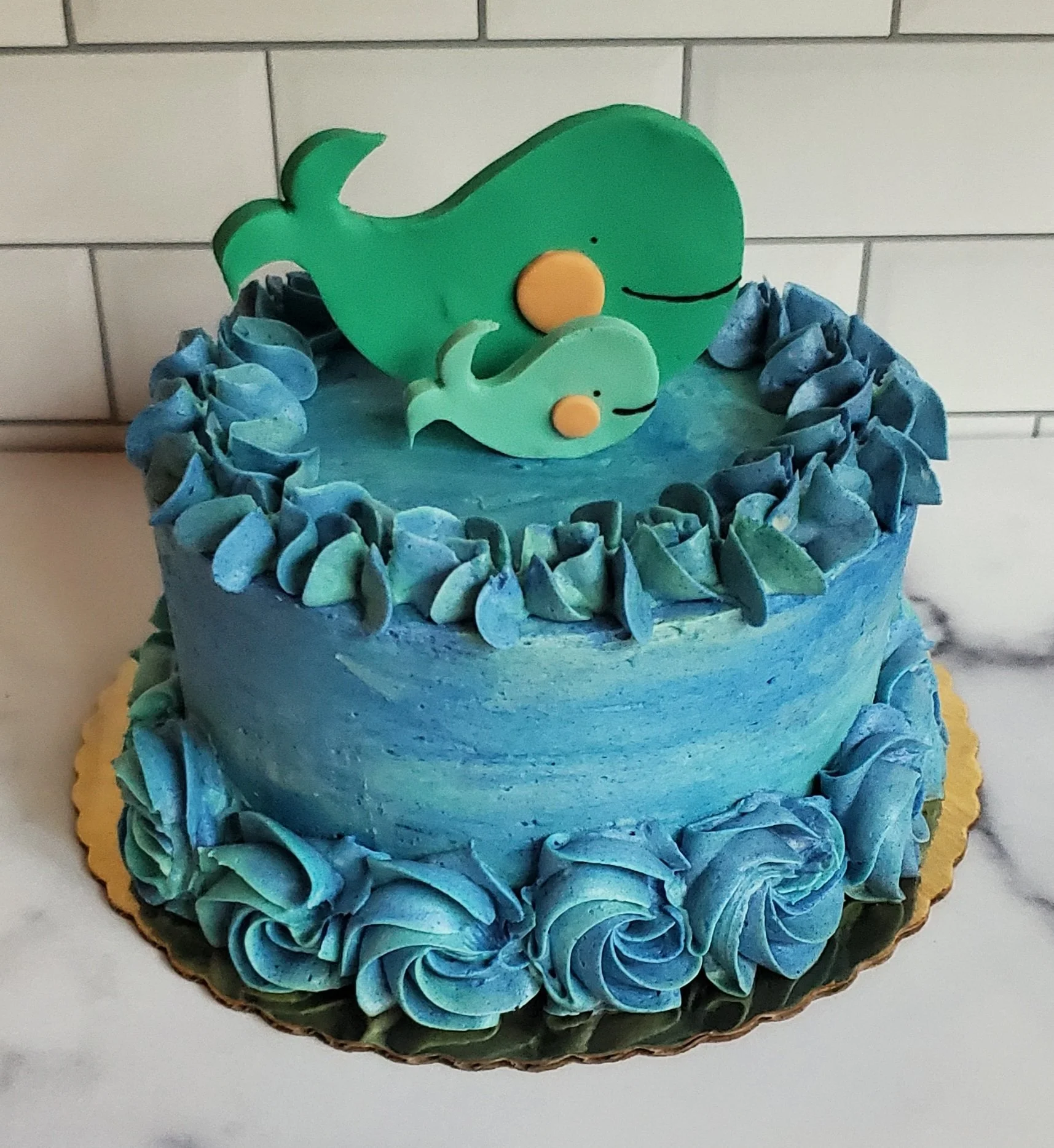 Mama & Baby Whale