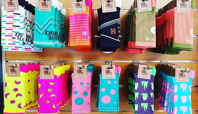 Much excitement unpacking the first half of the new sock range and the beginning of our new brand, KOLS 😁. Lets add a bit of fun to 2020! More pics coming soon and socks will be available online early next week. Designed in Alpe d'Huez, made in Ital