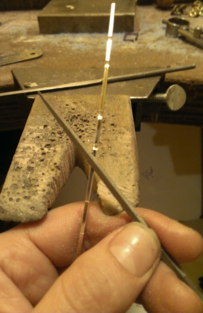 The file I used to make the grooves. 