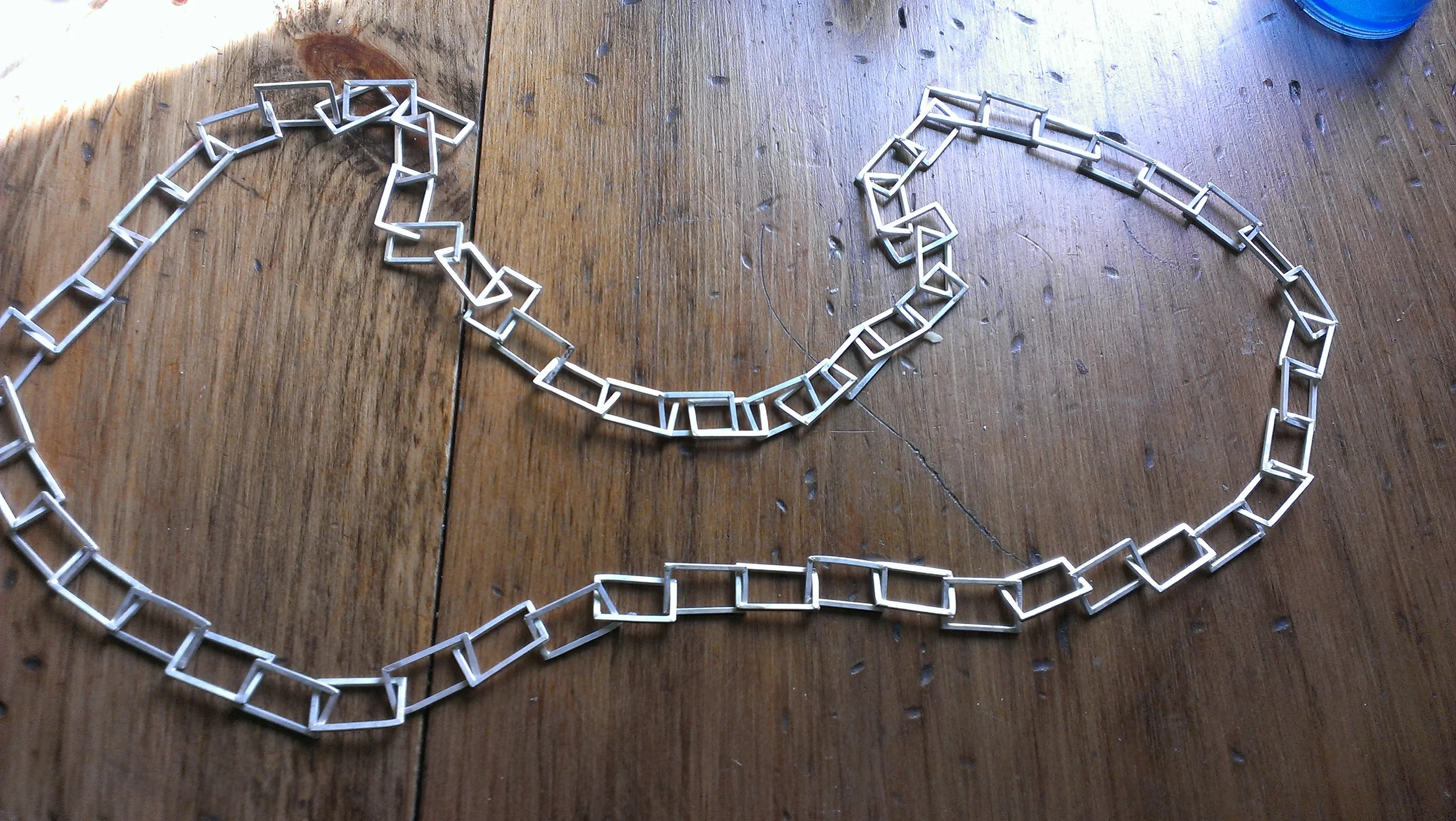 All the links fully assembled. 
