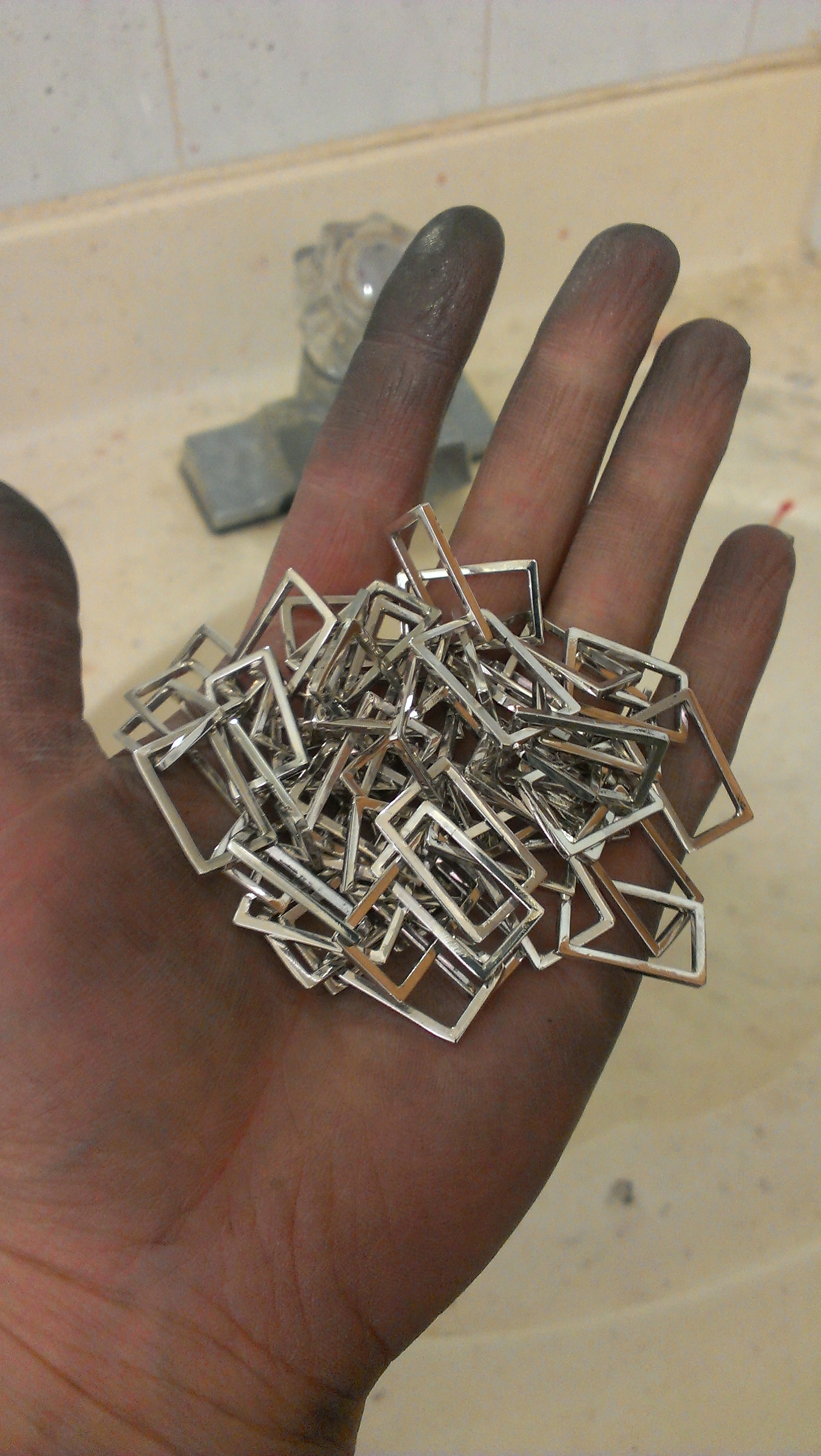 The polished chain.