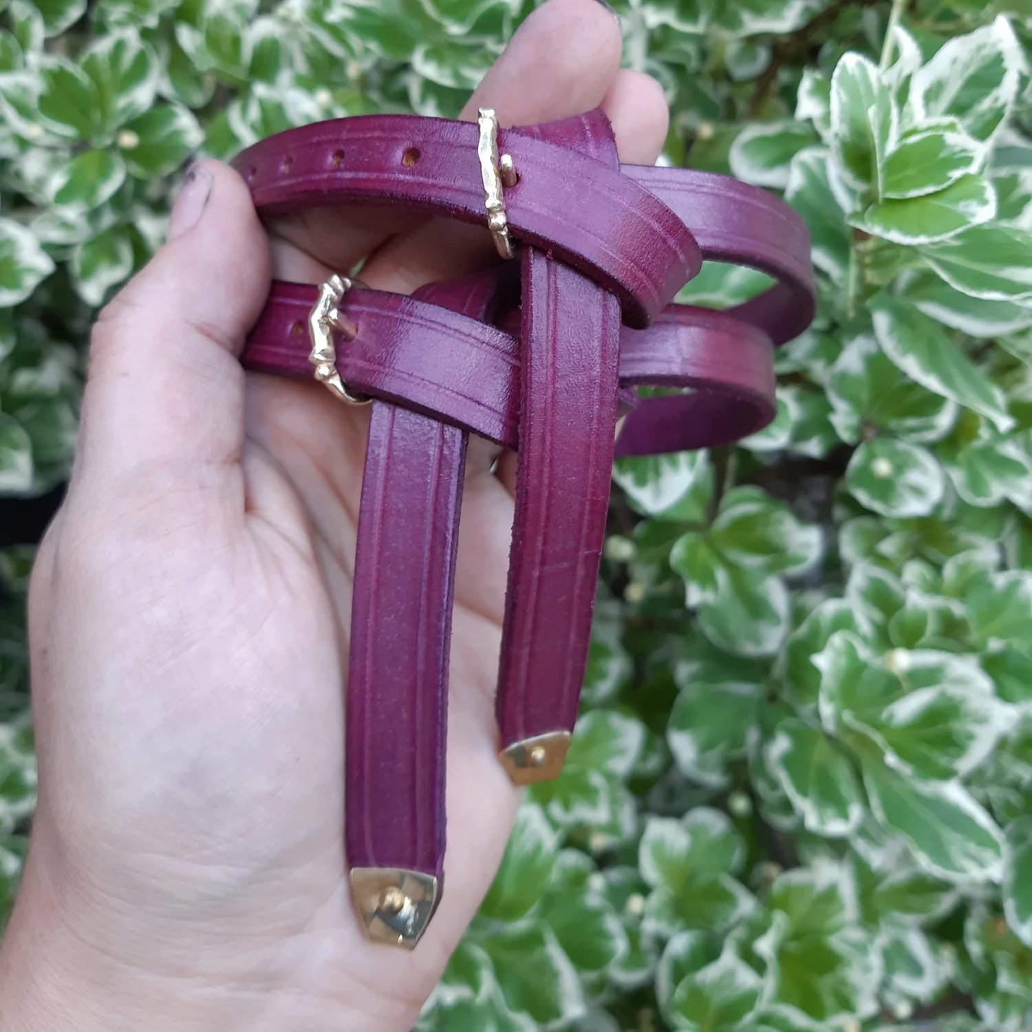 Leather garters — Handmade Revolution