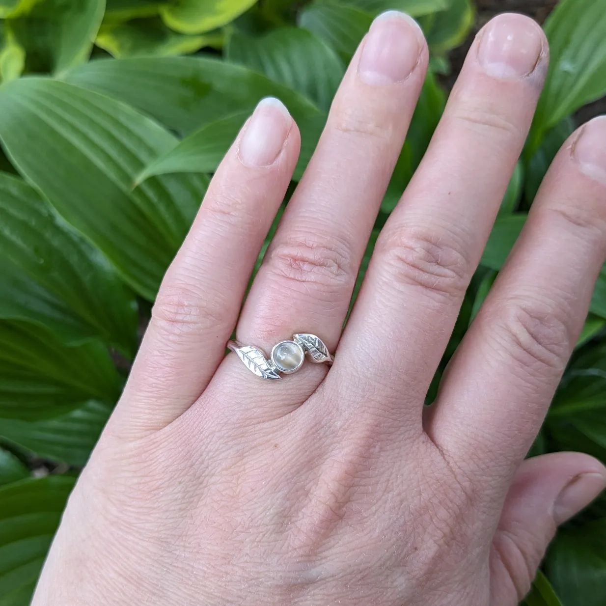 I am so excited to announce that I have been selected to participate in the Toronto outdoor art fair this July
 It's a really incredible show and I hope I can do it justice with my work. Can't wait to see you there. 
Here's my moonstone leaf ring for