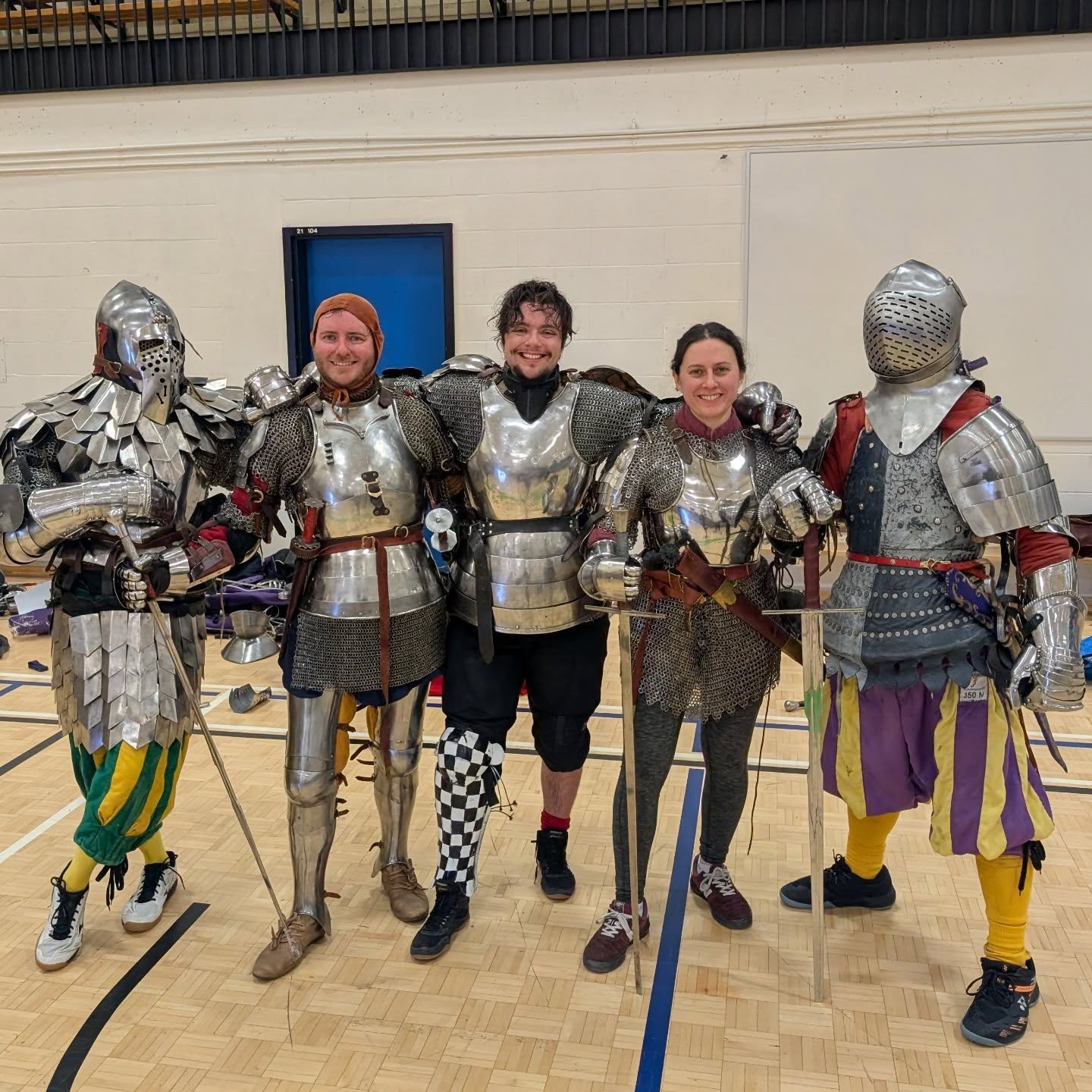 Had a great time teaching an armoured seminar to some fine folks in Quebec this weekend.  Always a delight to teach such enthusiastic folks! #armour  #hema #knight