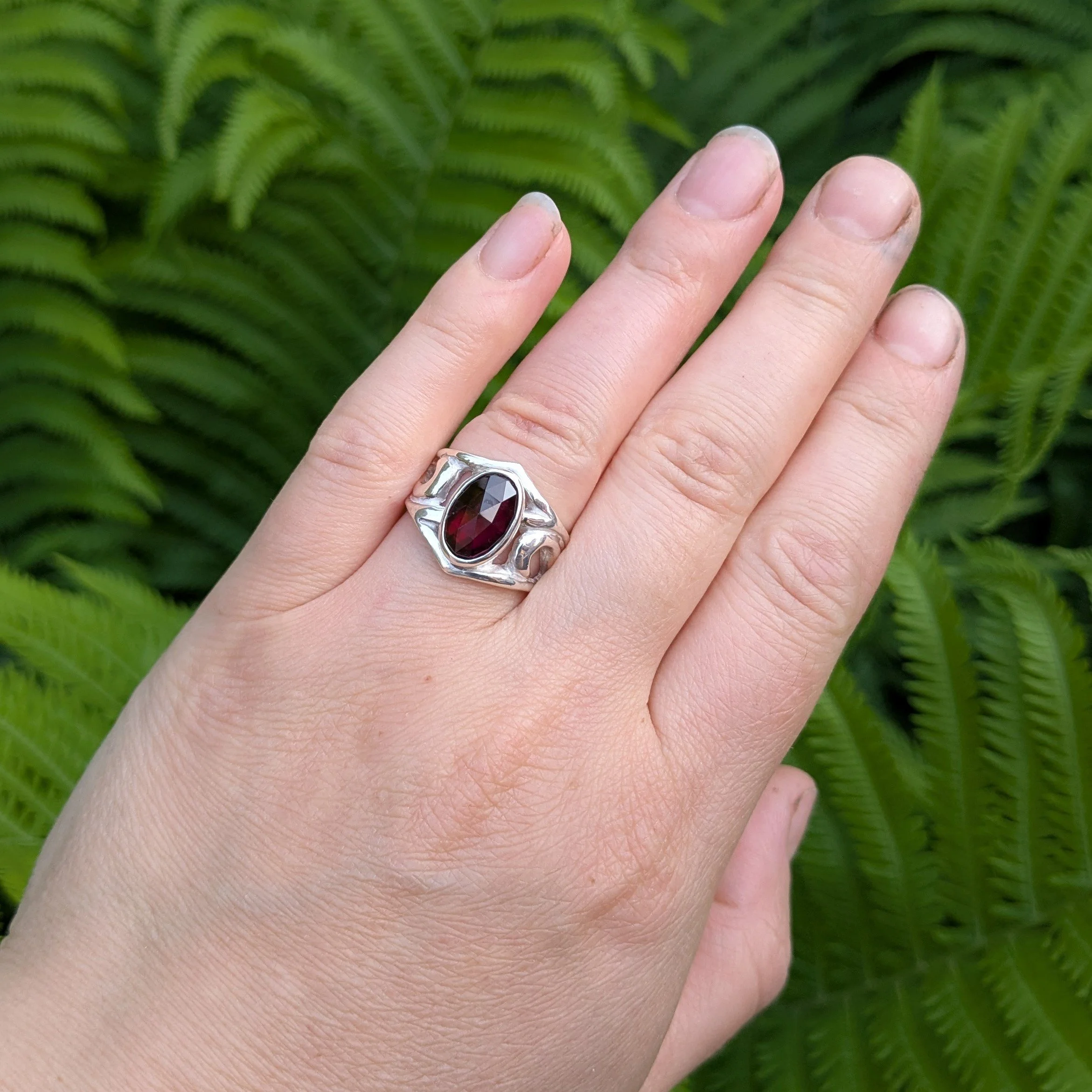 Julia gemstone ring