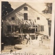 installing a chimney 1900