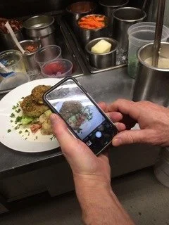 chef as photographer