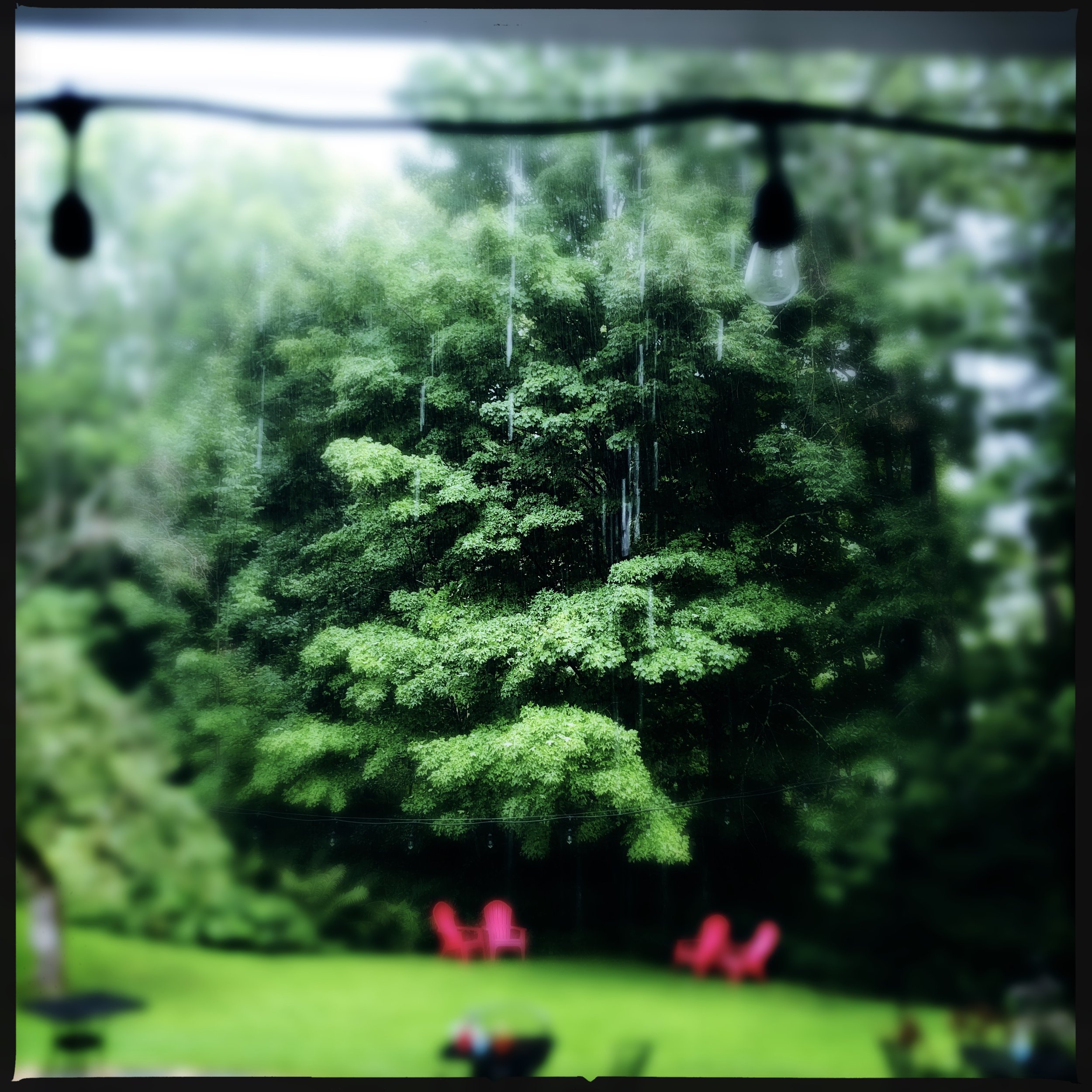 friends built us a patio 2010