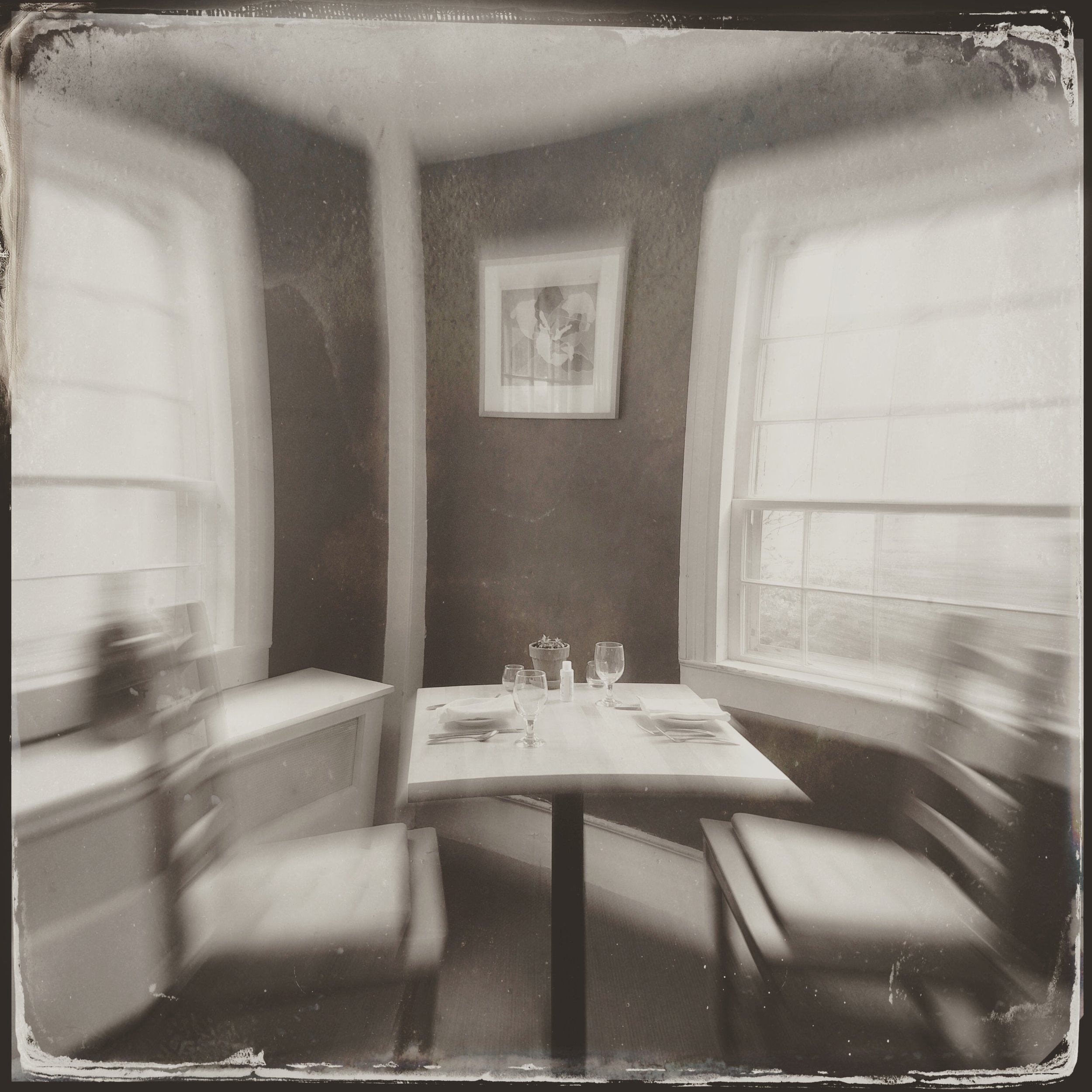 dinner in the living room