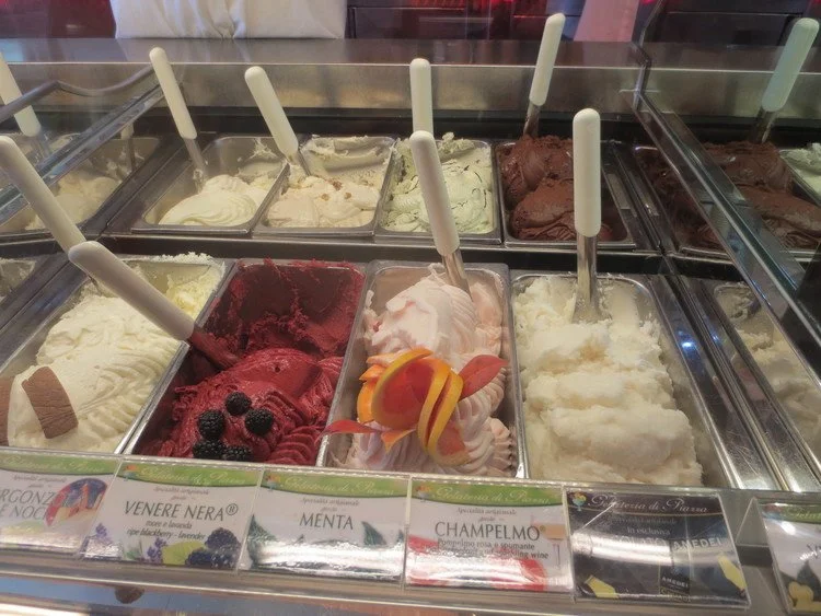 gelato, Siena 2015