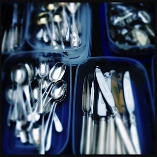 street market, Lucca, 2015, 10x10