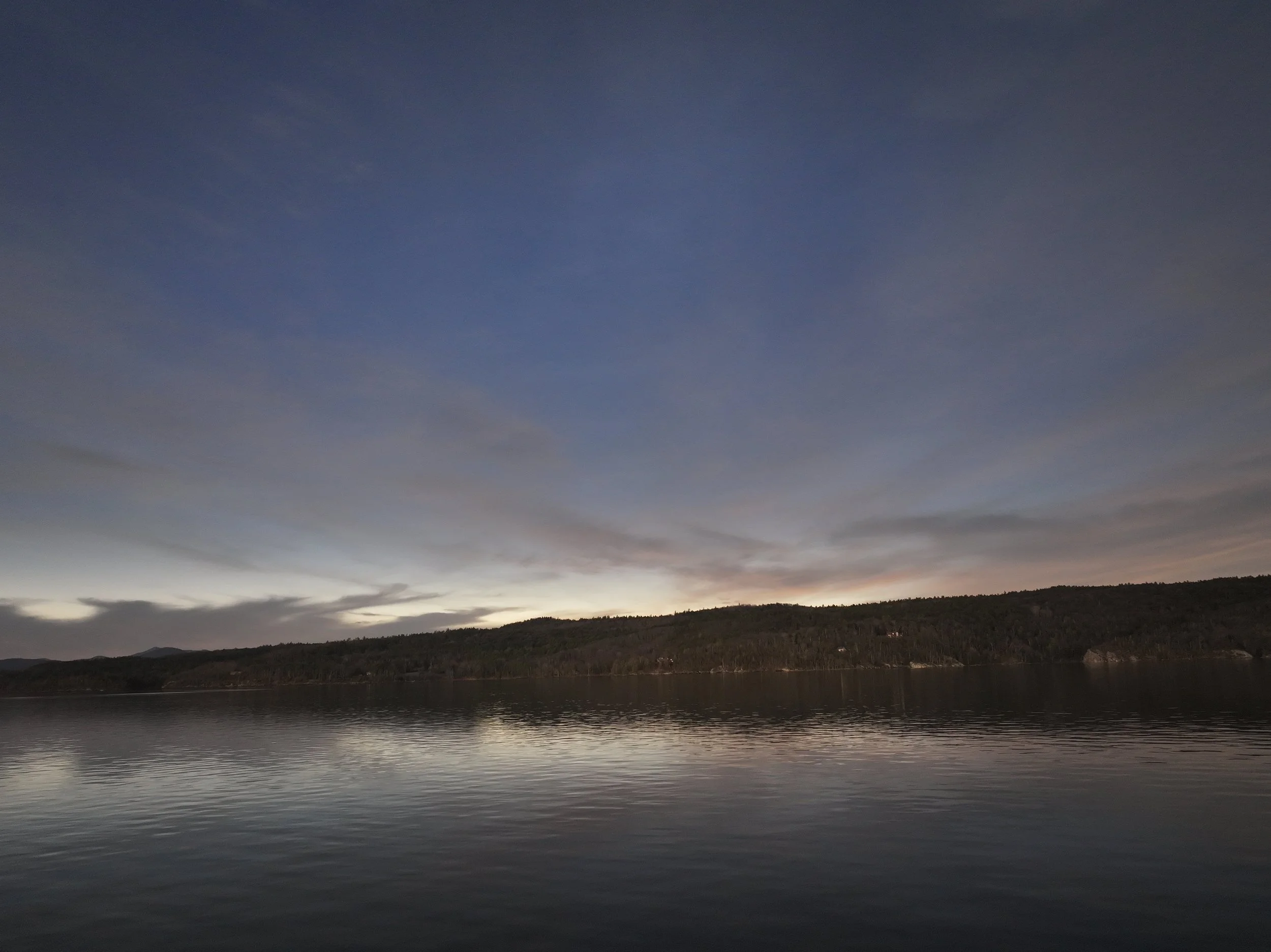 one minute before totality 3:36 pm