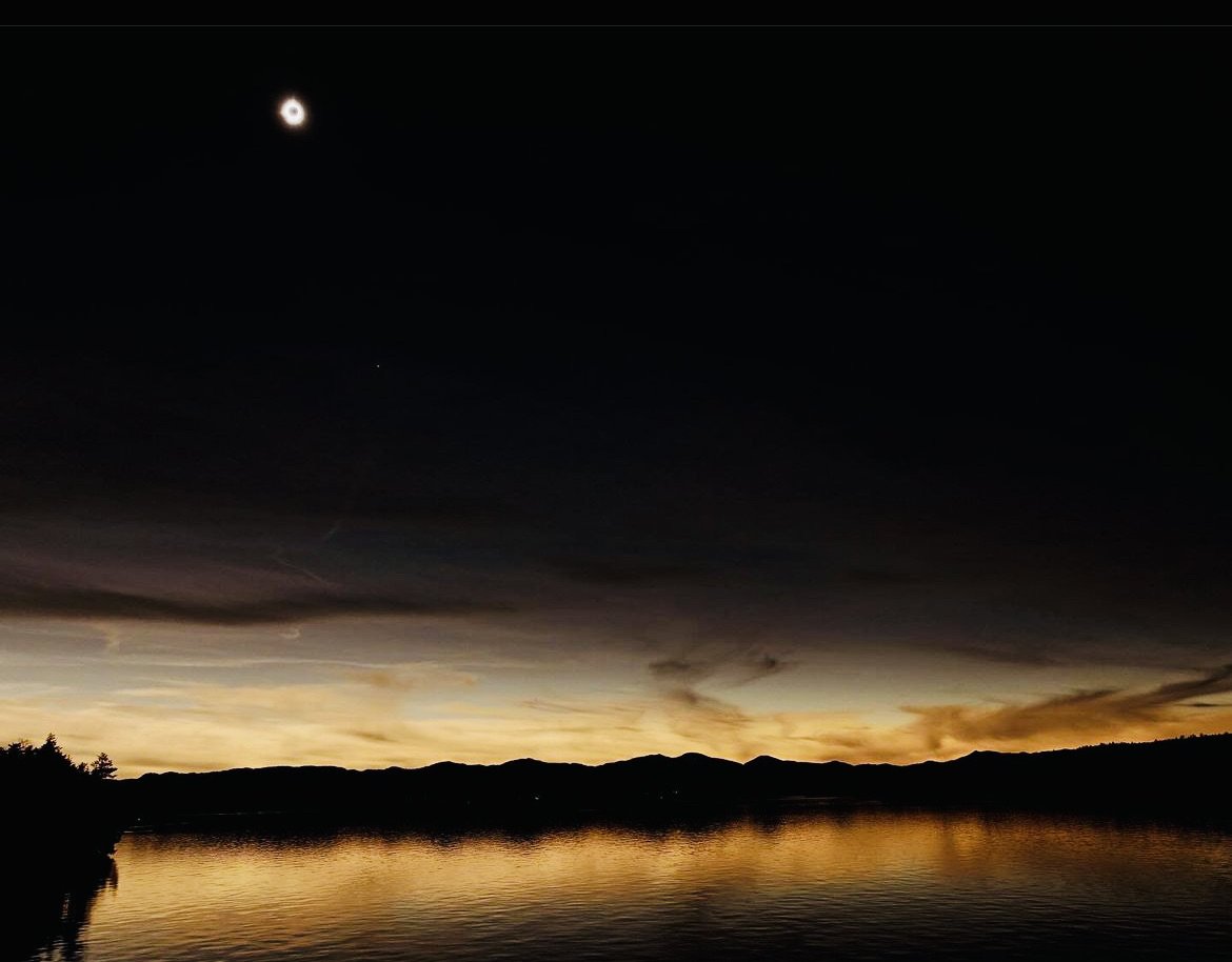 still for a moment, totality, drone photograph