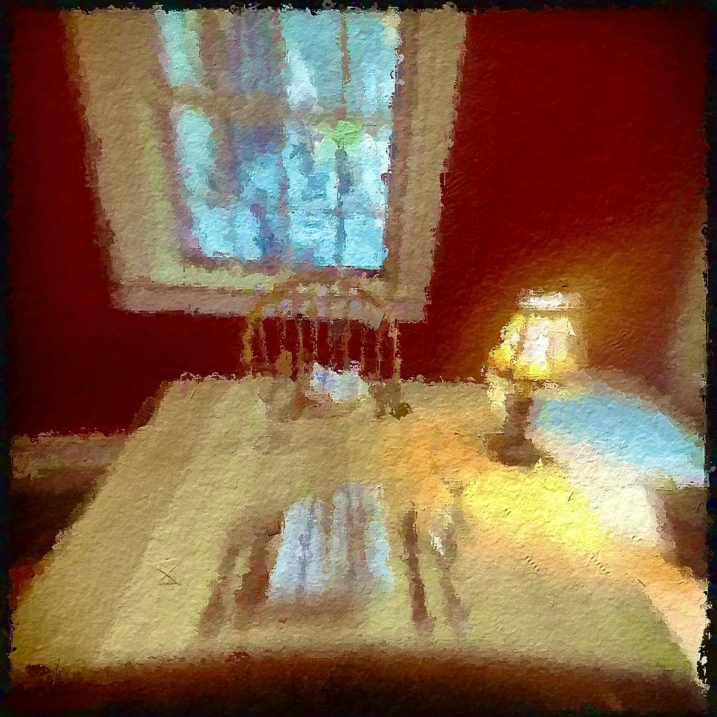 red dining room 2014