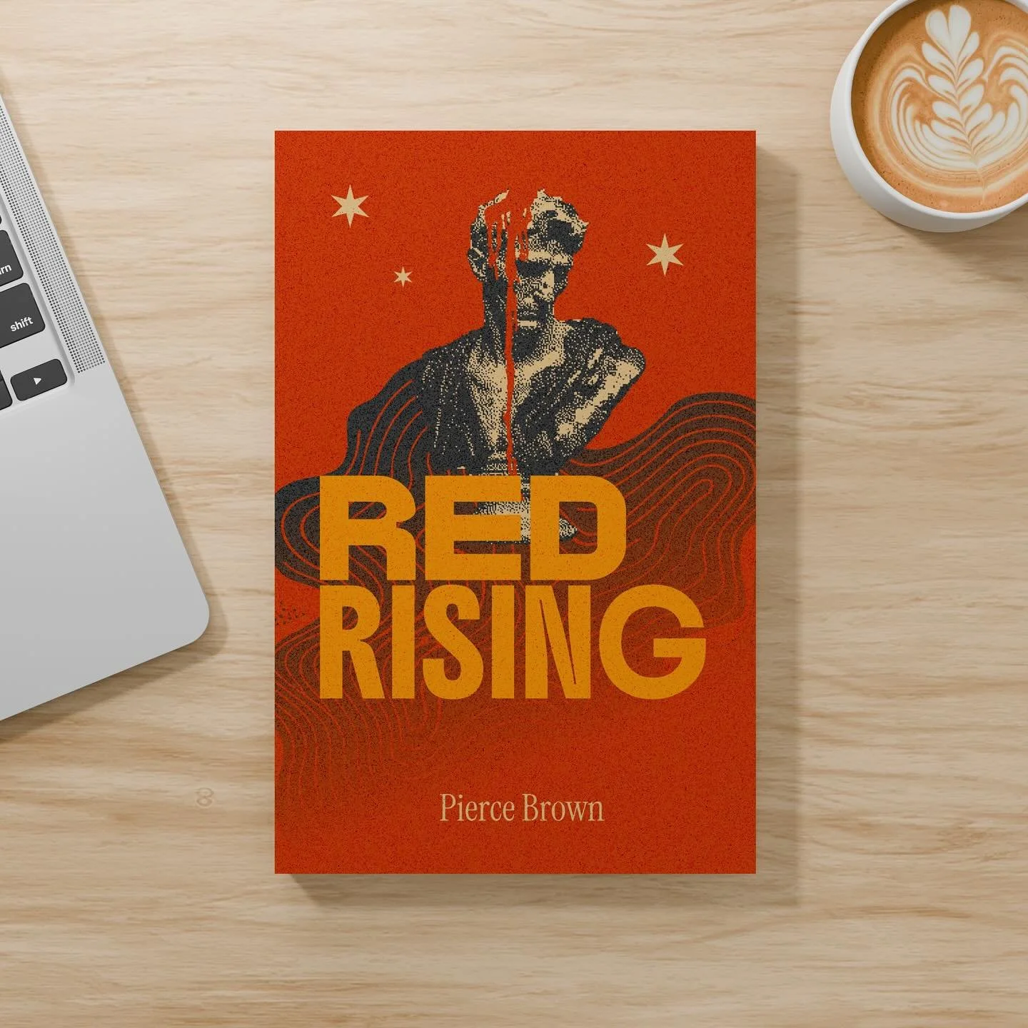 Sorry I&rsquo;m obsessed with making book jackets now!!! Creating these mockups made me realize how much I&rsquo;d love to add this as a goal to my professional bucket list. 📚💫
.
.
.
#redrising #bookdesigns #kittl #bookjacket #scifi #fantasy #women