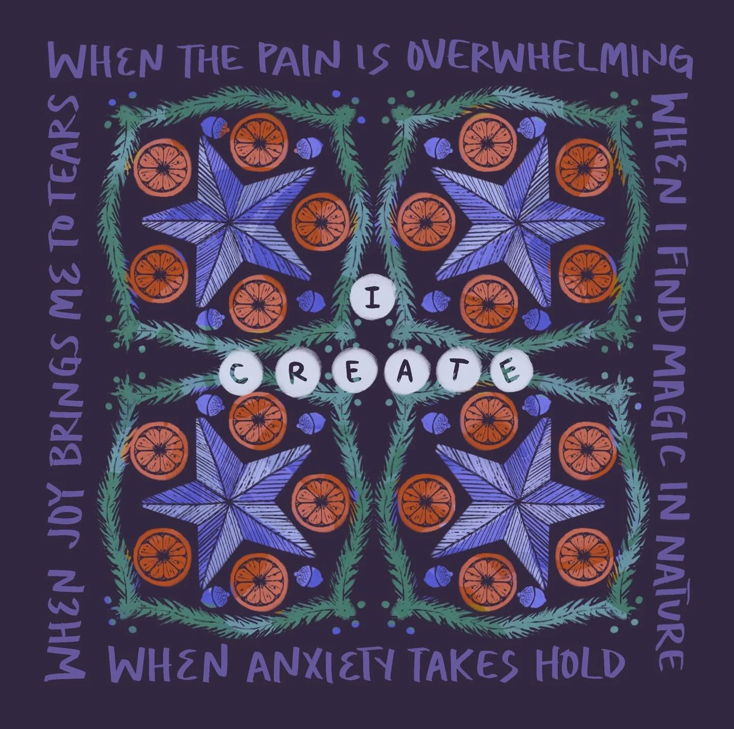 Maybe it&rsquo;s the nostalgic time of year, maybe it&rsquo;s because they days are longer and darker&mdash;but I have been in my feels pretty deeply tonight. Creating this just felt right. When my emotions are so tangled and knotted, sometimes the r