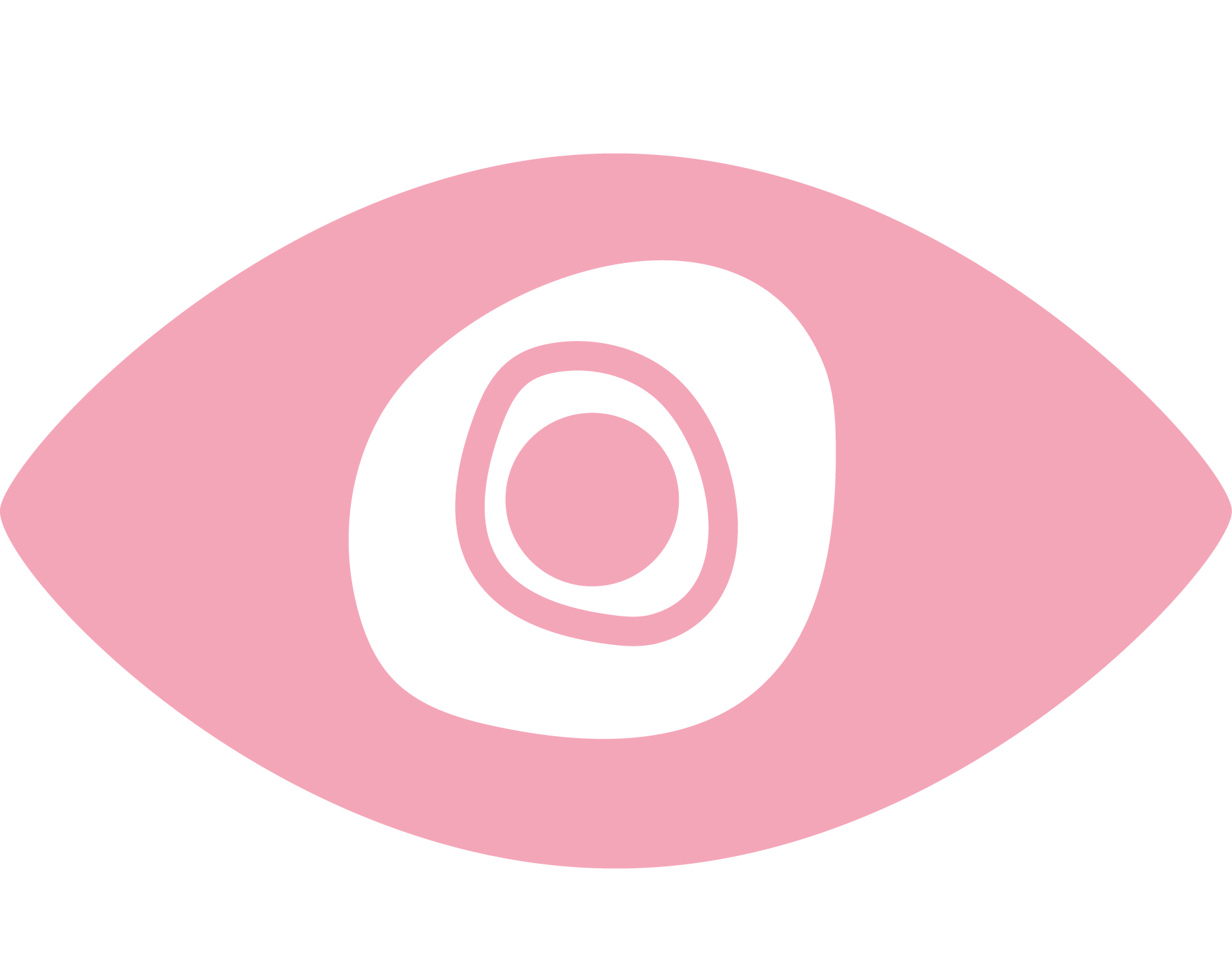 Orange app icon with a stylized eye symbol in the center.