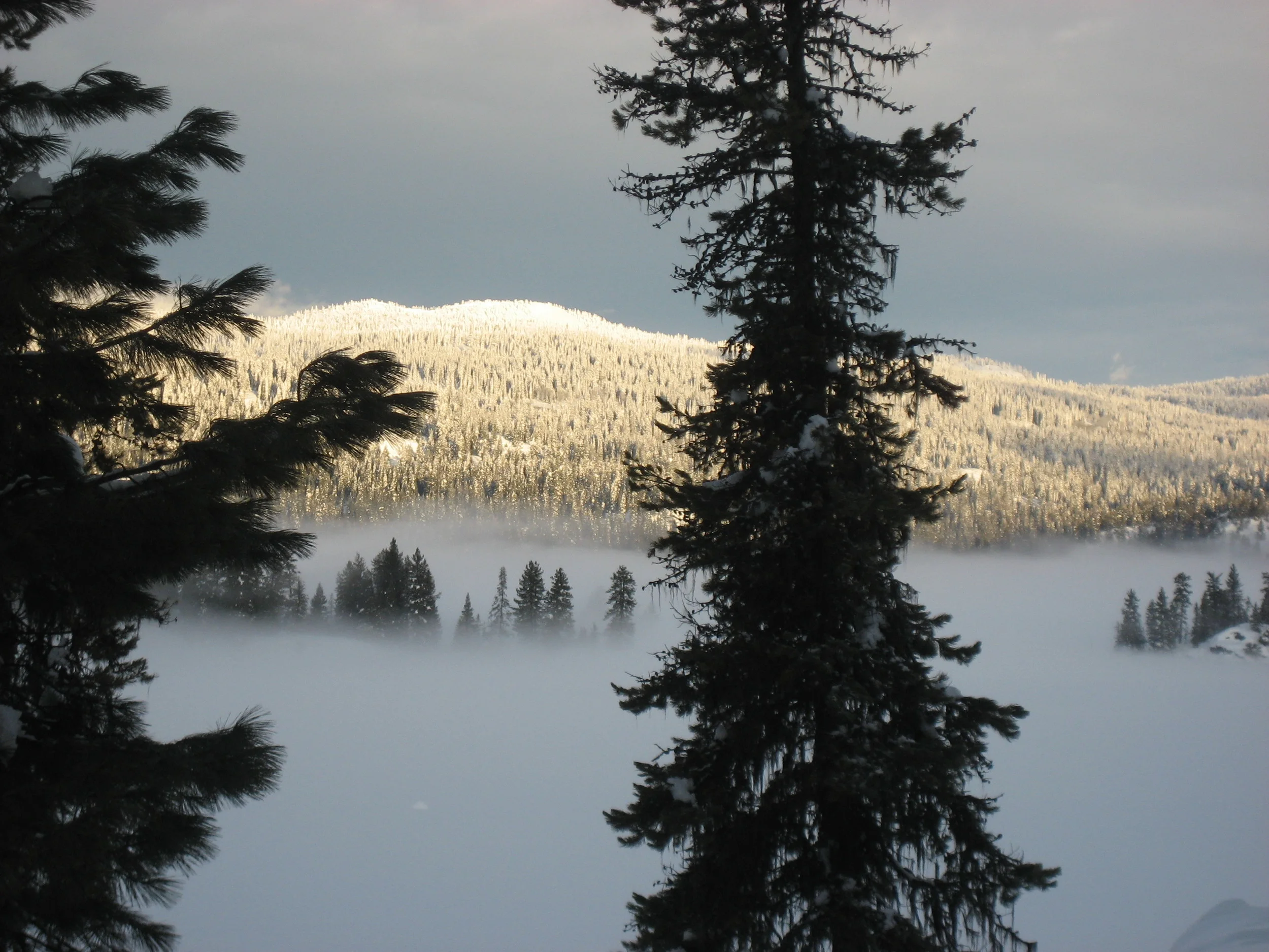 Payette Lake in winter.