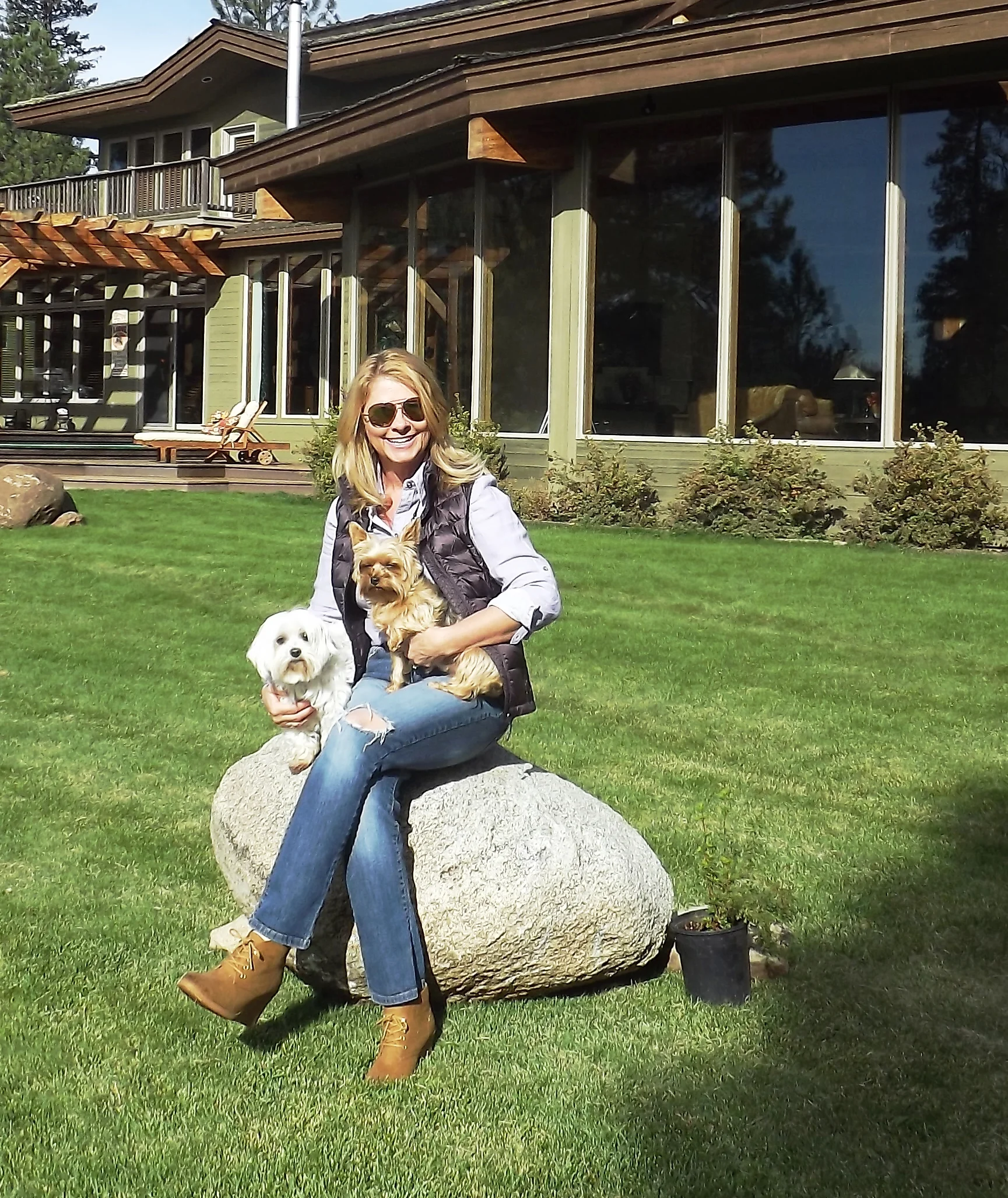 Meet my photography assistants, McCall and Stella! They go on all shoots with me. Maybe that says something about the quality of the photos! But we have fun!