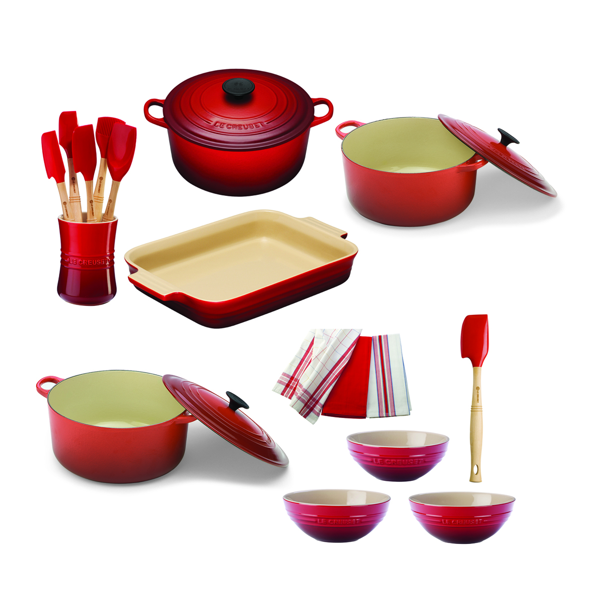 Le Creuset 20-Piece Cookware Set
