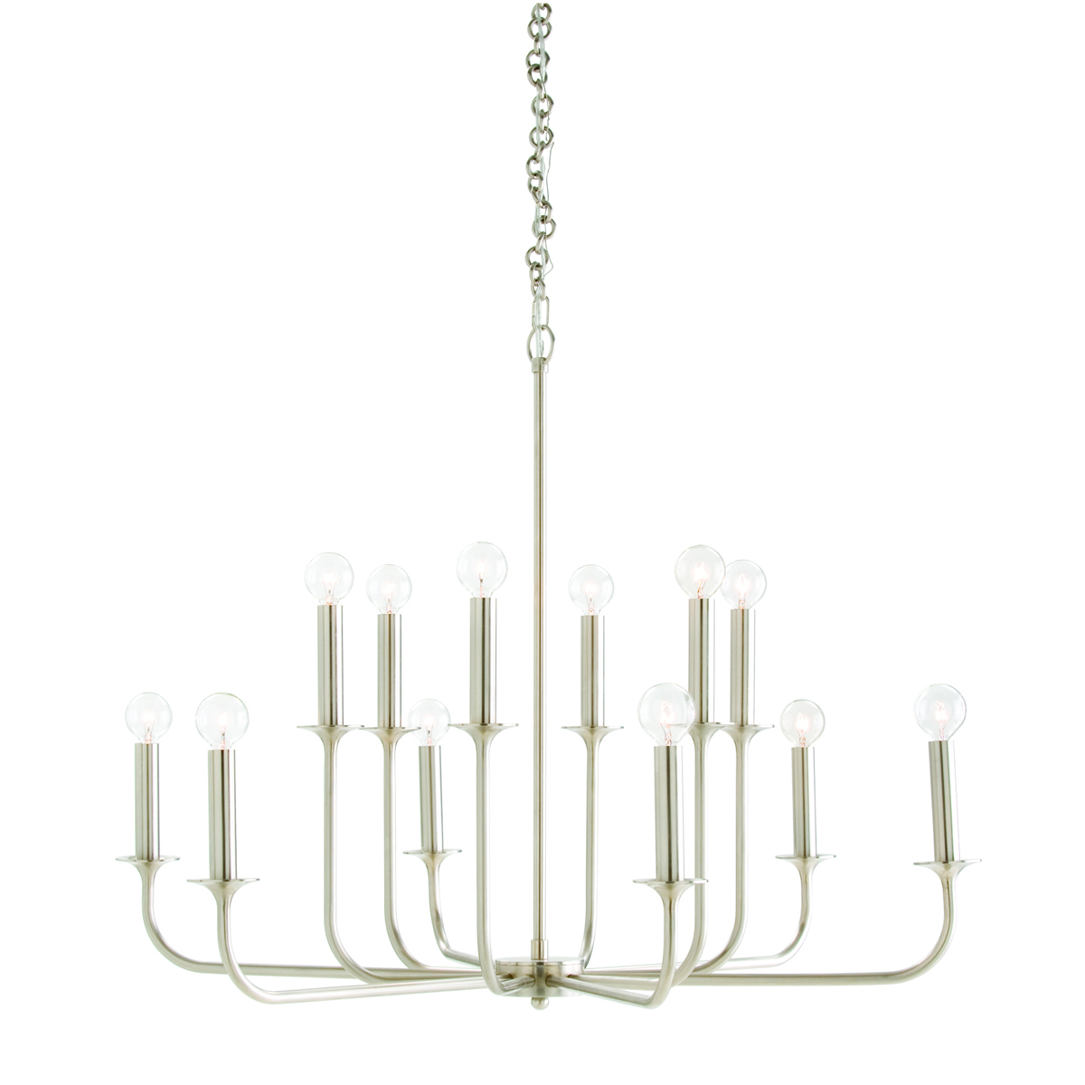 Arteriors Breck Brushed Nickel Chandelier