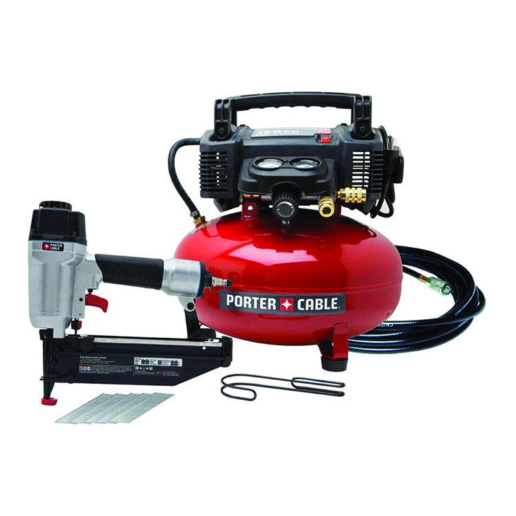 Porter Cable Air Compressor and Nailer Kit