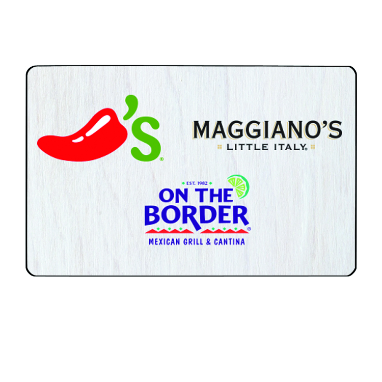 Chili's, Maggiano's and On the Border Gift Card
