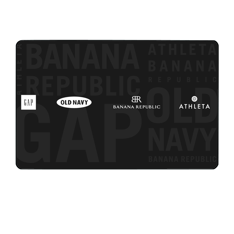 Gap, Old Navy, Banana Republic and Athleta Gift Card