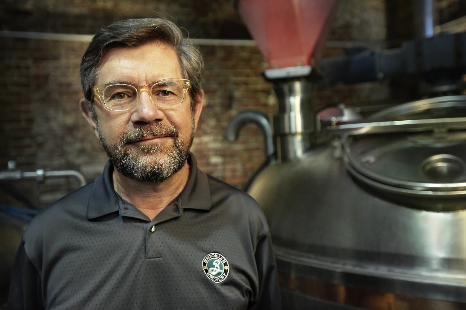 Steve Hindy at the Brooklyn Brewery
