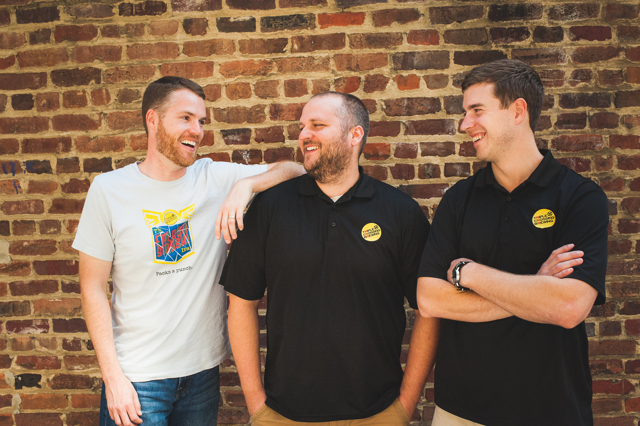 Triple Crossing cofounders (left to right) Adam Worcester, Jeremy Wirtes, and Scott Jones