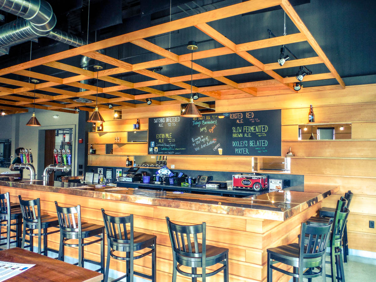 A nice place to drink a few beers. The Switchback Taproom.