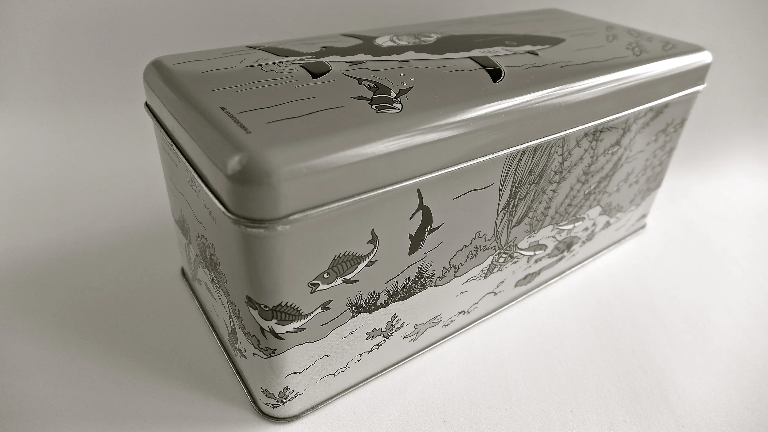 Caja peces Tintín