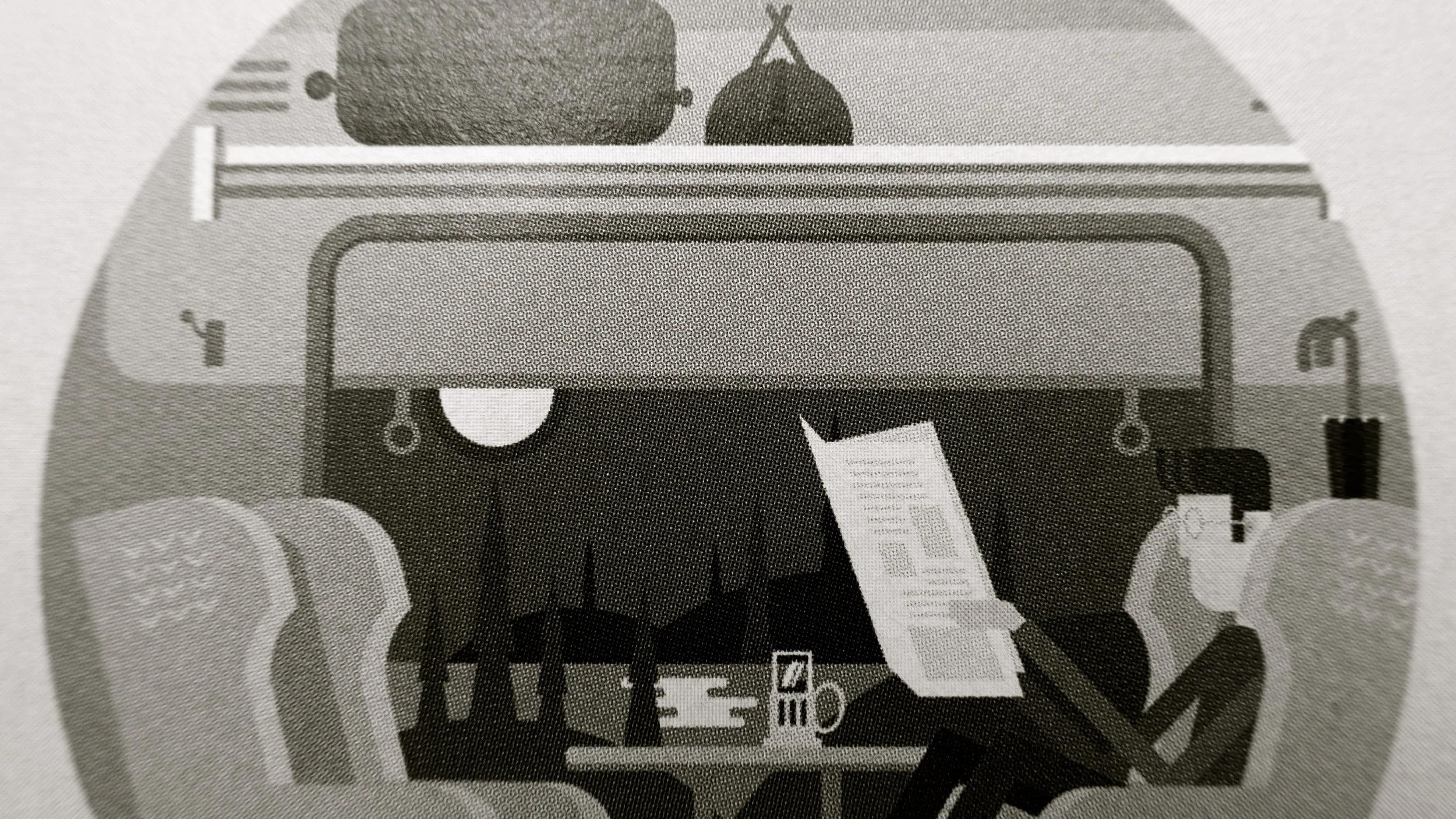 Tren ilustración Dmitry Kalabin jossdiim