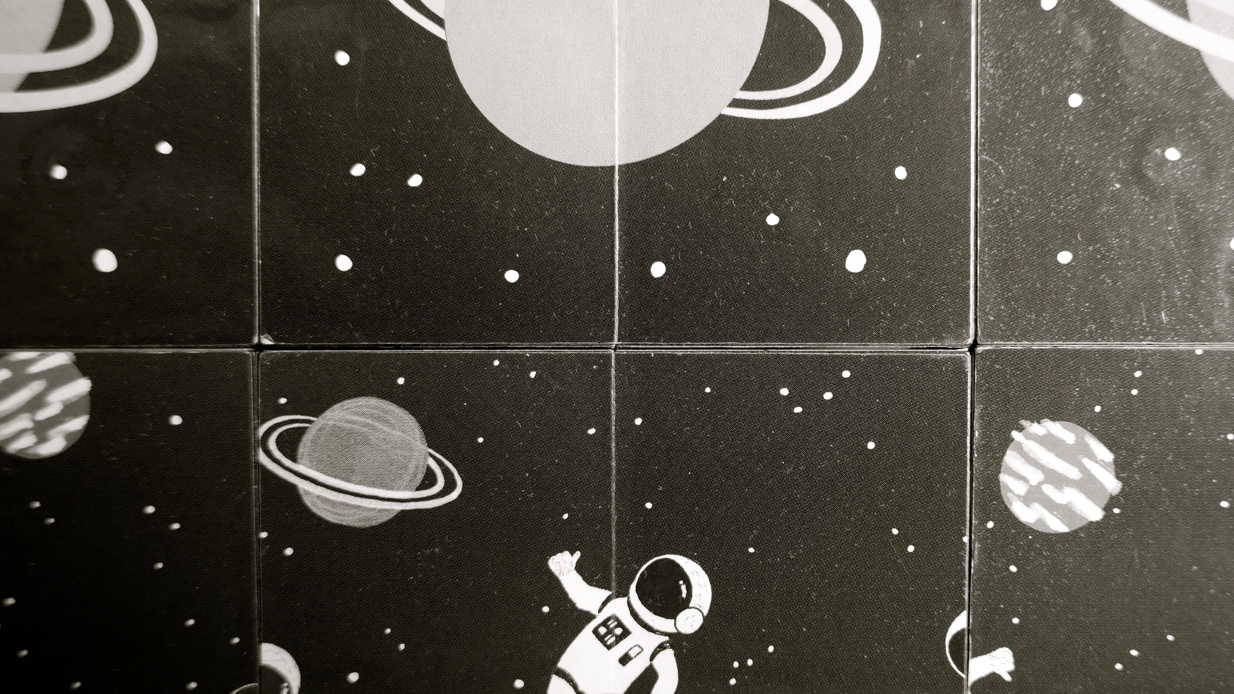 Astronautas rompecabezas articulado - 2