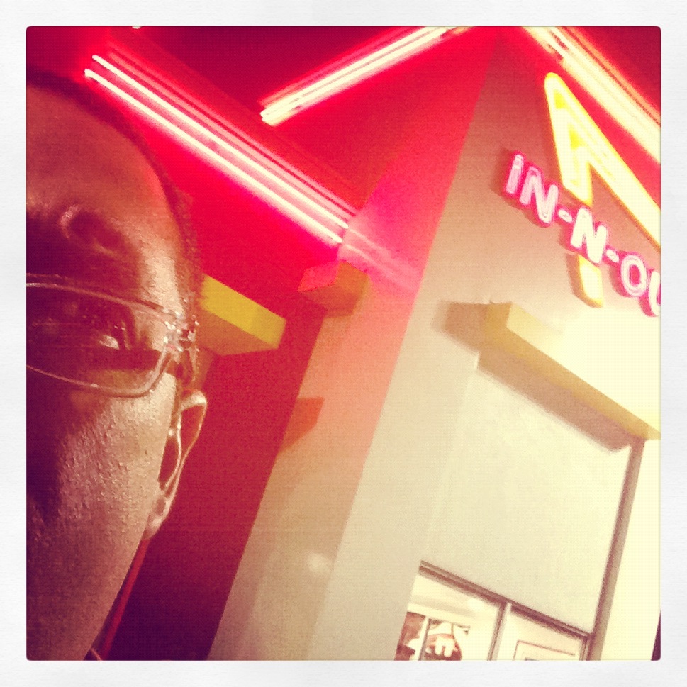 My trip to Santa Clara is quickly coming to a close and before splitting town, I decided to make the 1.5 mile trek down Great American Pkwy to visit the local In-N-Out Burger…  I didn’t go out of my way to order anything off the not-so-s…