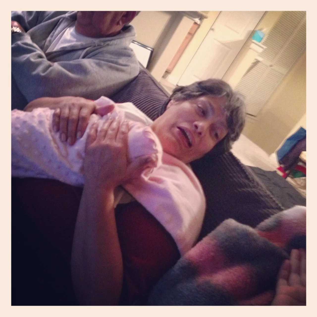 Sister Update:  She’s had the first of two surgeries.  If all goes well, she’ll be out tomorrow afternoon.
Niece update:  She’s at my apartment w/my parents and all the pets….
The decision to move her was tough, but it was ea…