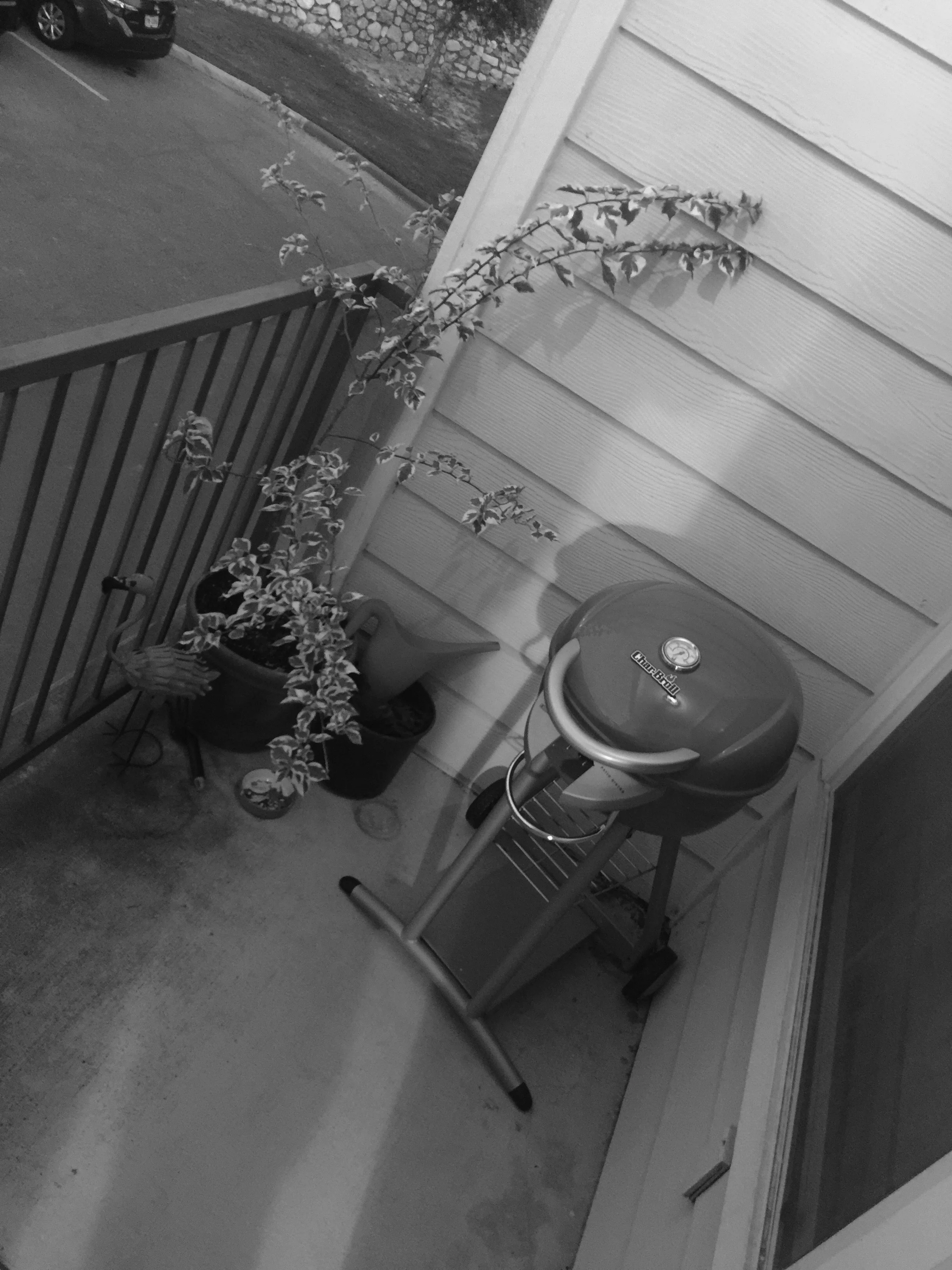 Grilling under the Porch Light