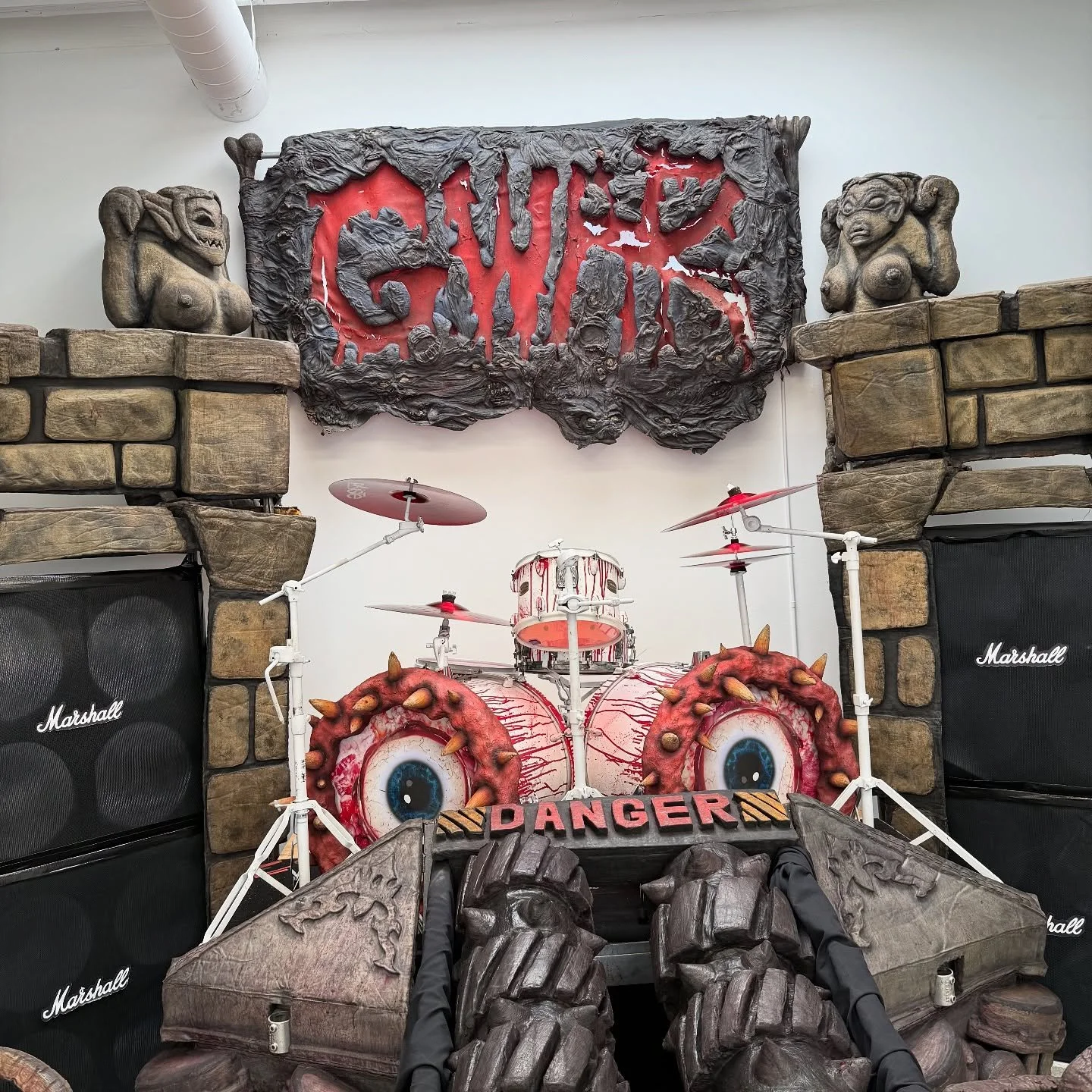 Before I get into the any details about the exhibition and on hand experience for LET THERE BE GWAR, I need to extend an intergalactic thank you to Melody for mentioning this thing debuting right before I left Los Angeles.

My affinity with costume b