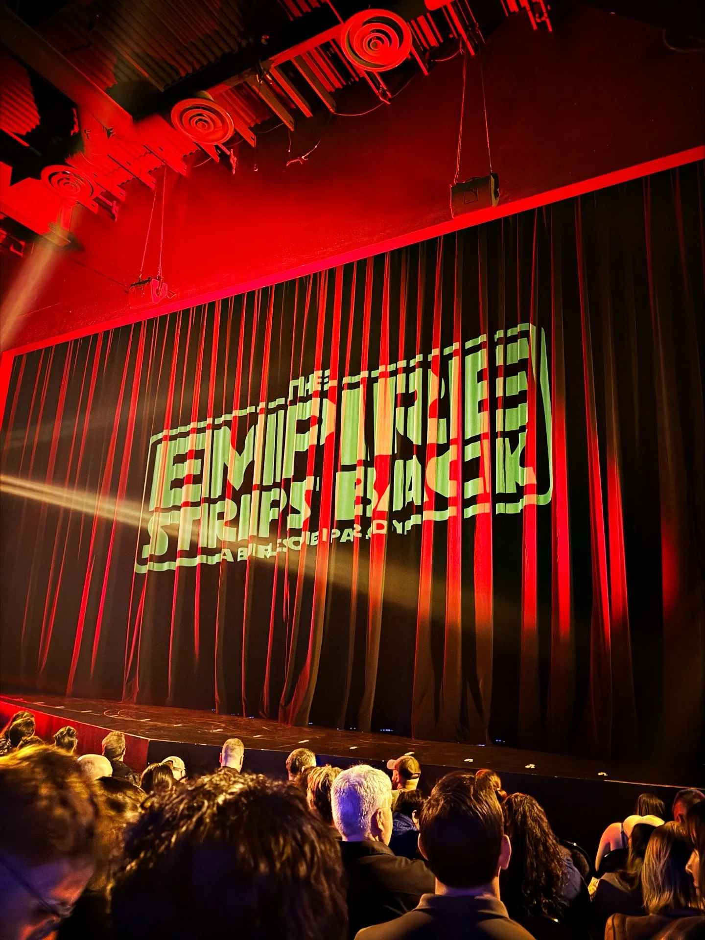tucked within the Rio hotel and Casino, is an intimate theater that seats just under 400 attendees.  a parody/burlesque production entitled - the empire strips back - was performed to a near capacity crowd.  much to my surprise, the production of the